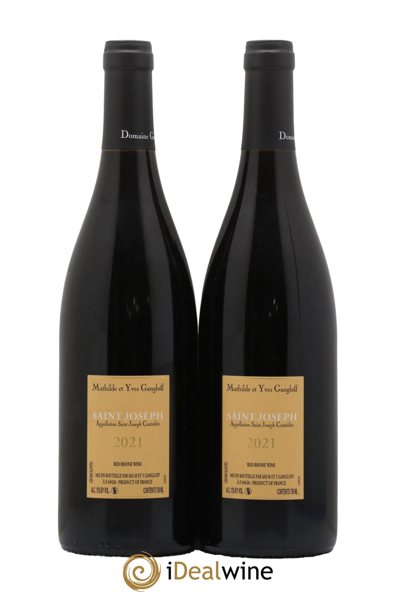Saint-Joseph Gangloff (Domaine) 2021 - Lot of 2 bottles - 1