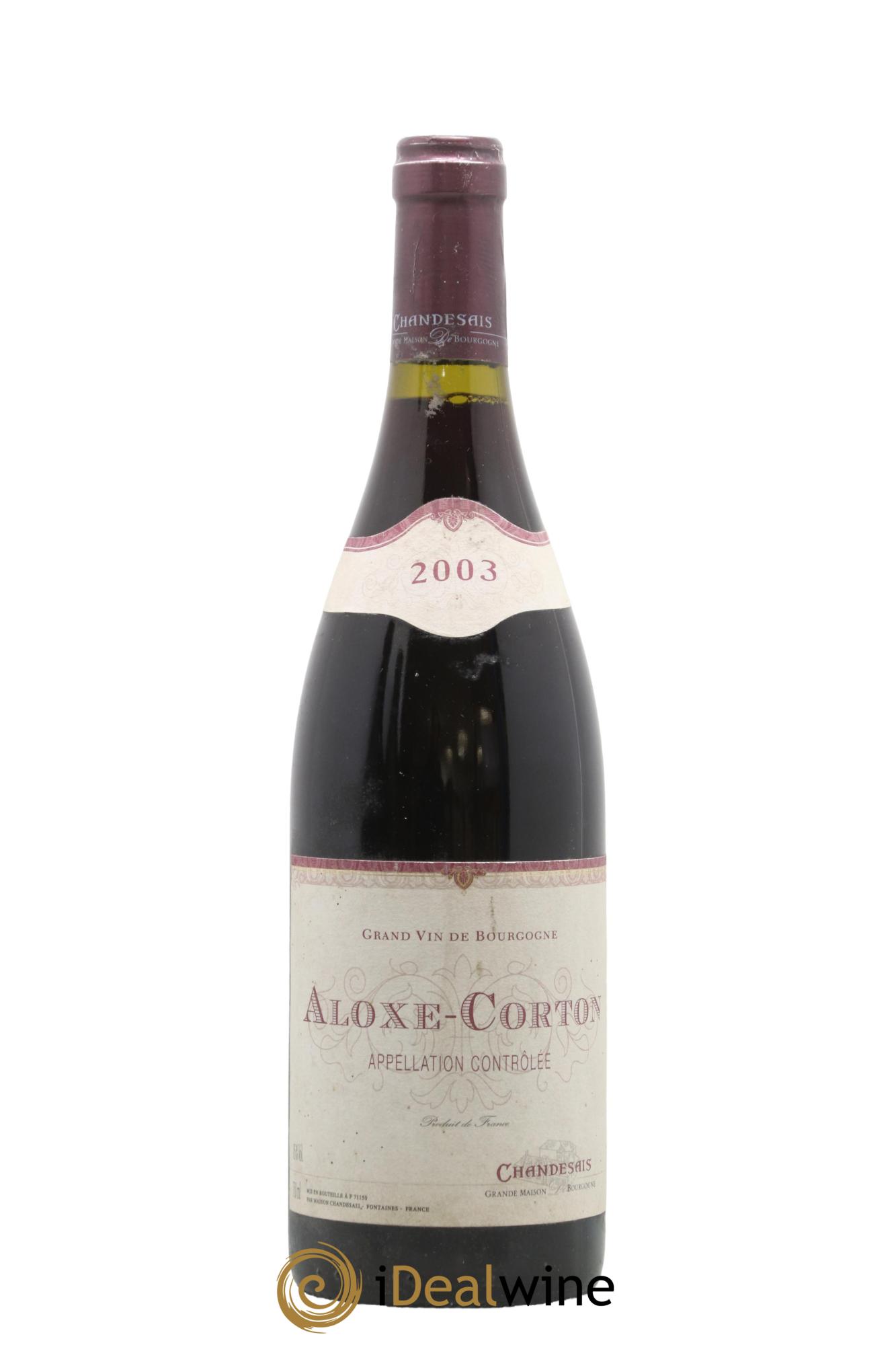 Aloxe-Corton Chandesais 2003 - Lot of 1 bottle - 0