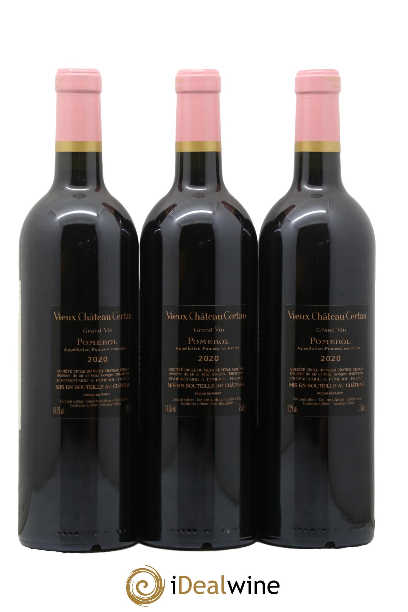 Vieux Château Certan 2020 - Lot de 6 bouteilles - 4
