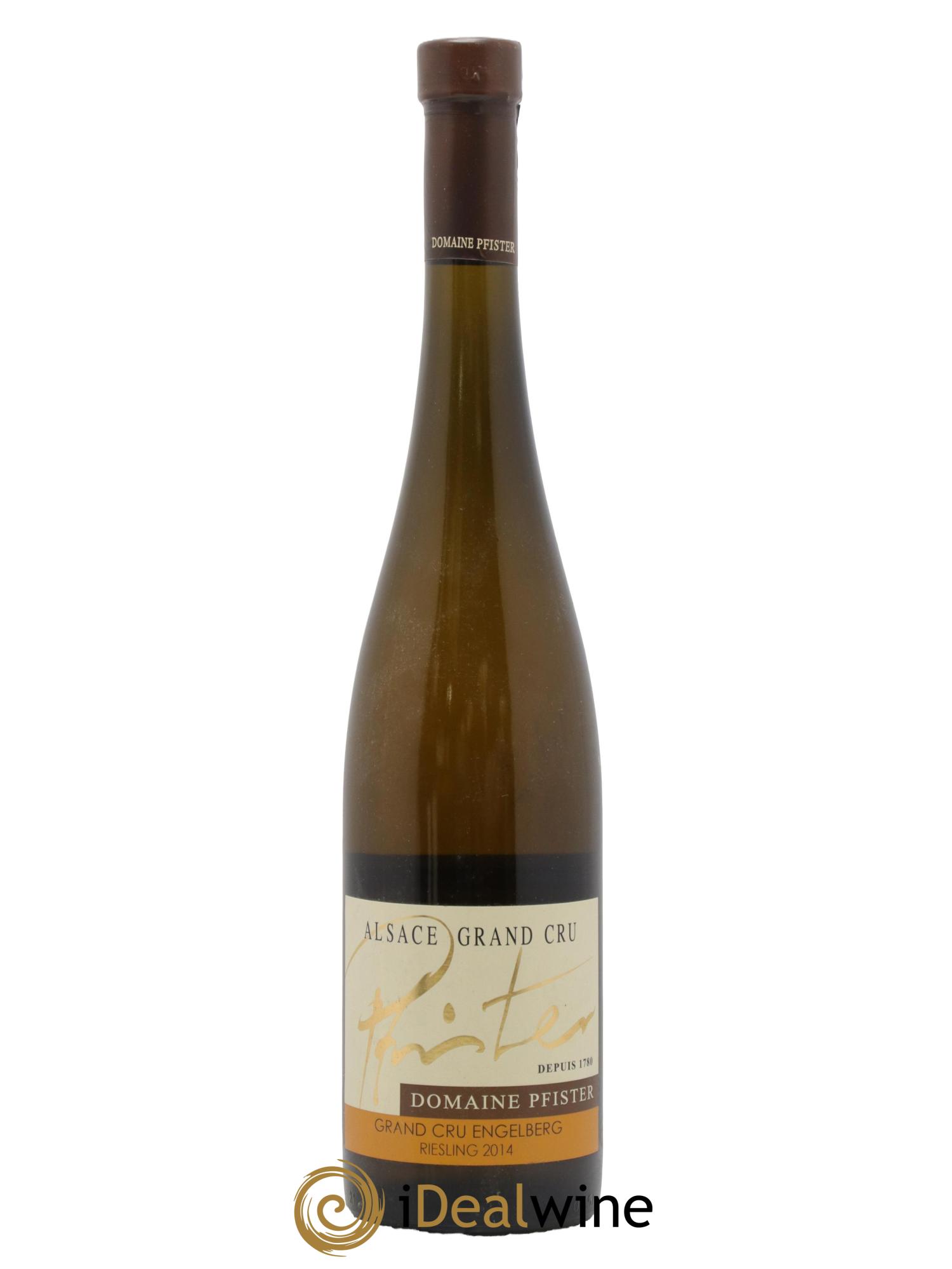 Alsace Alsace Grand Cru Riesling Engelberg - Pfister 2014 - Lot de 1 bouteille - 0