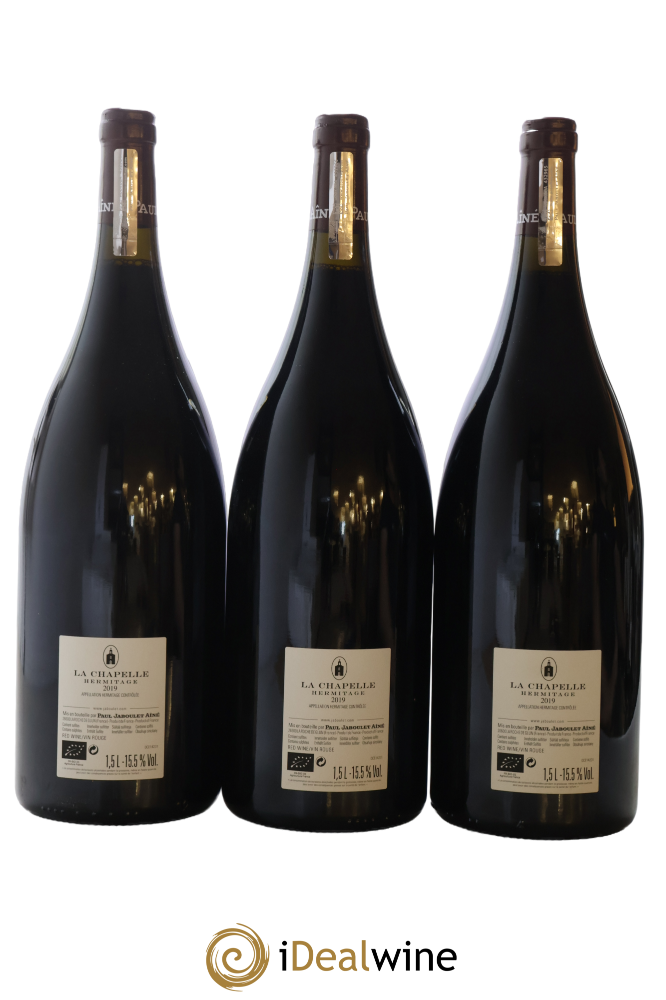 Hermitage La Chapelle Paul Jaboulet Ainé 2019 - Lot de 3 magnums - 1