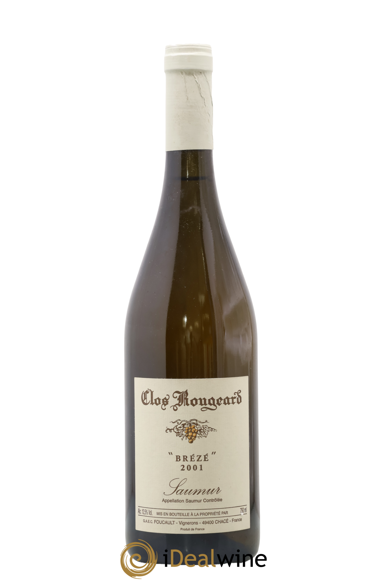 Saumur Brézé Clos Rougeard 2001 - Lot of 1 bottle - 0