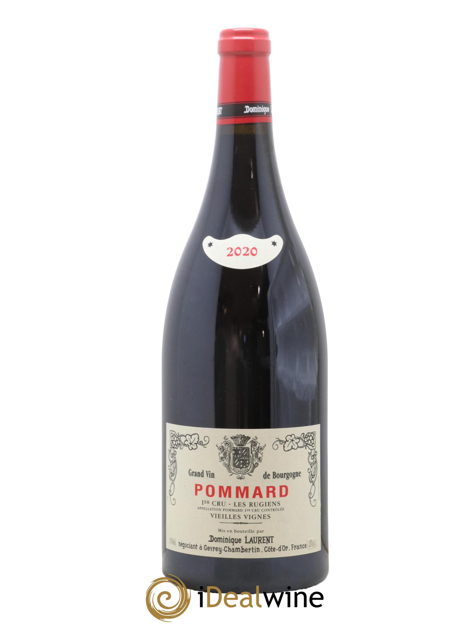 Pommard 1er Cru Les Rugiens Vieilles vignes Dominique Laurent 2020 - Lot de 1 magnum - 0