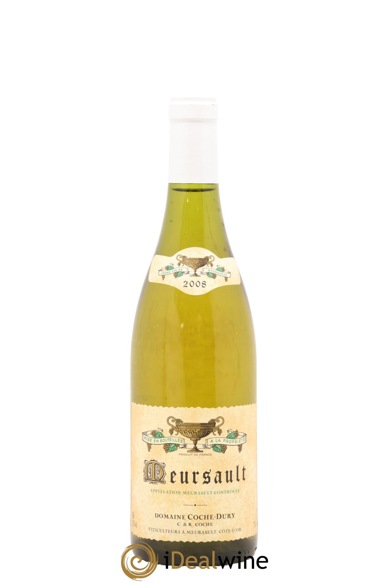 Meursault Coche Dury (Domaine) 2008 - Lot de 1 bouteille - 0