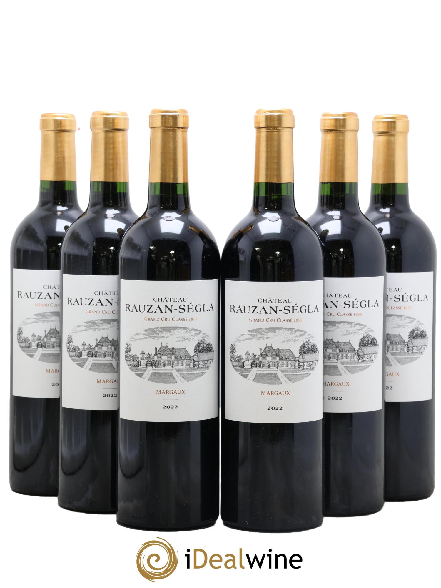 Château Rauzan Ségla Grand Cru Classé 2022 - Lot de 6 bouteilles - 0
