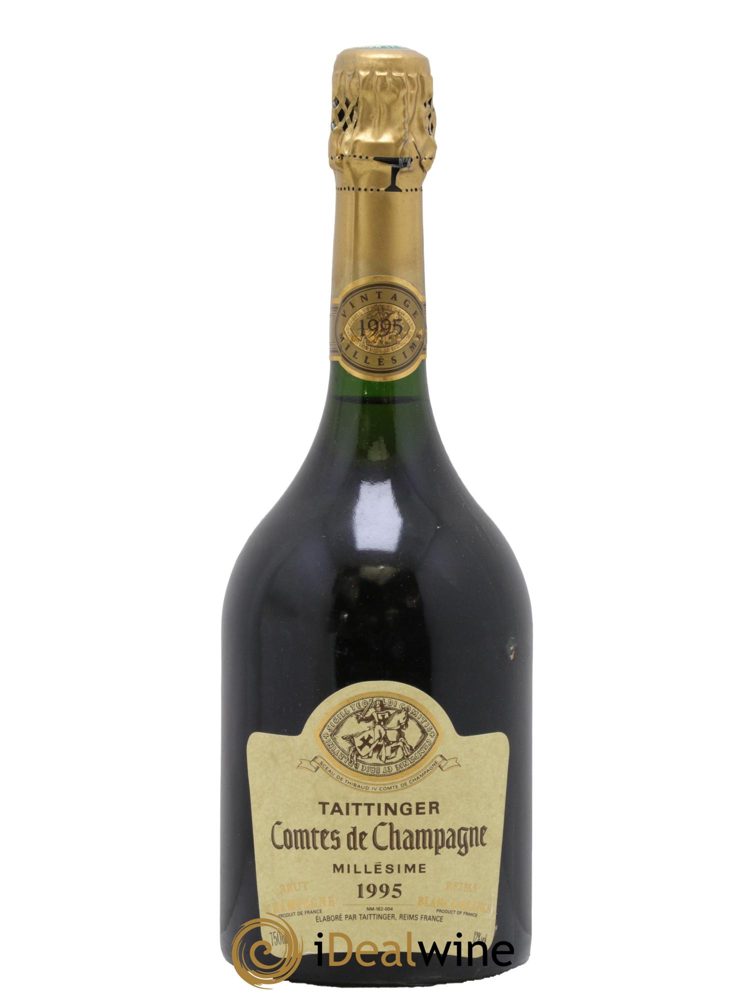 Comtes de Champagne Taittinger 1995 - Lot de 1 bouteille - 0