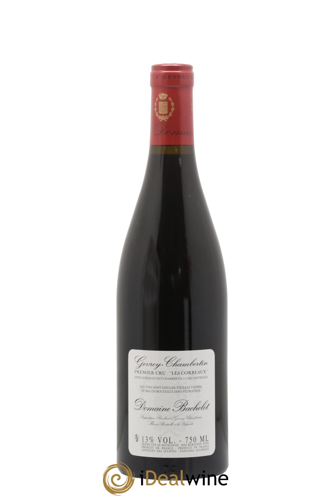 Gevrey-Chambertin 1er Cru Les Corbeaux Vieilles Vignes Denis Bachelet (Domaine) 2012 - Lot of 1 bottle - 1