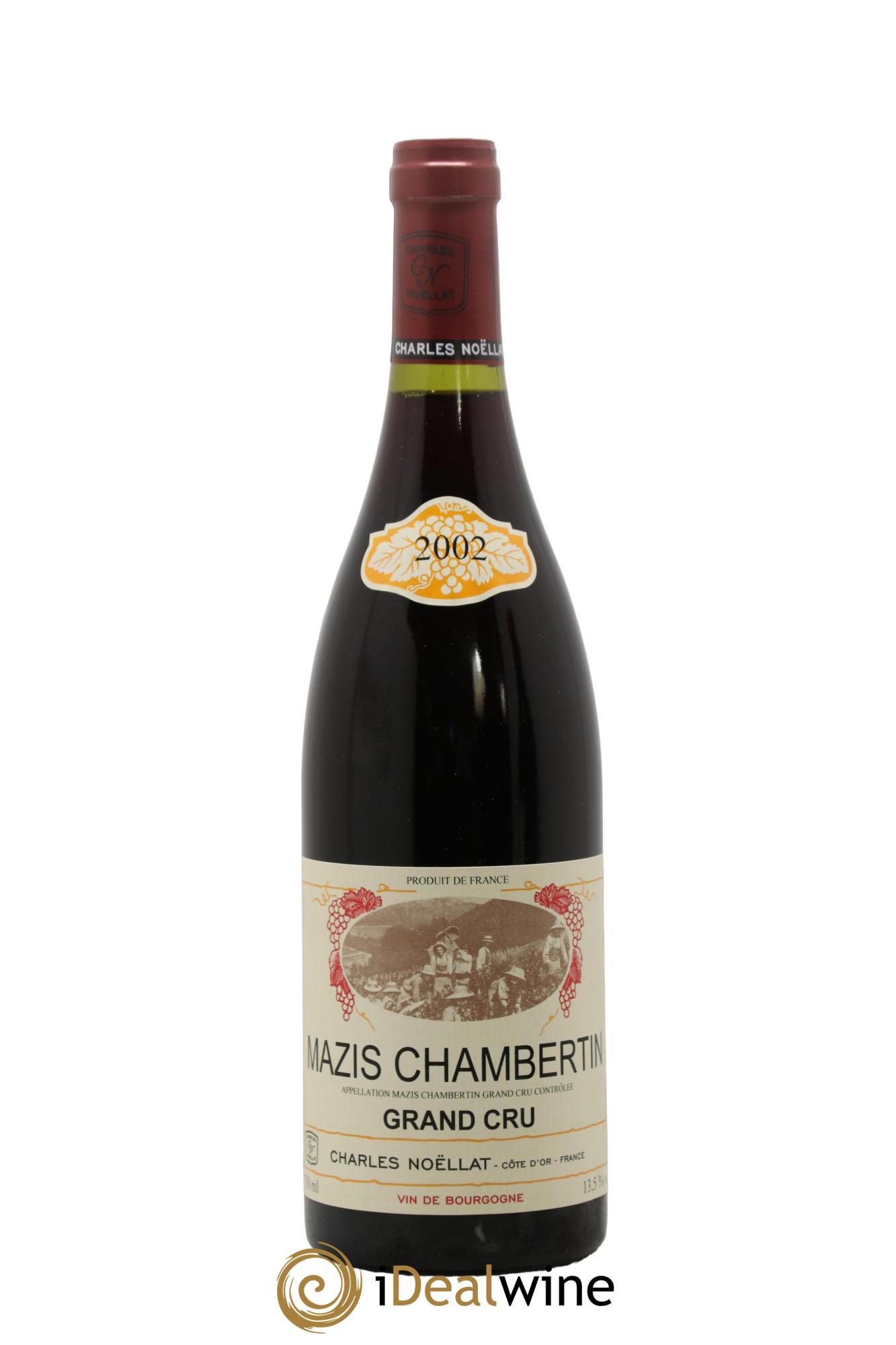 Mazis-Chambertin Grand Cru Charles Noellat 2002 - Lot de 1 bouteille - 0