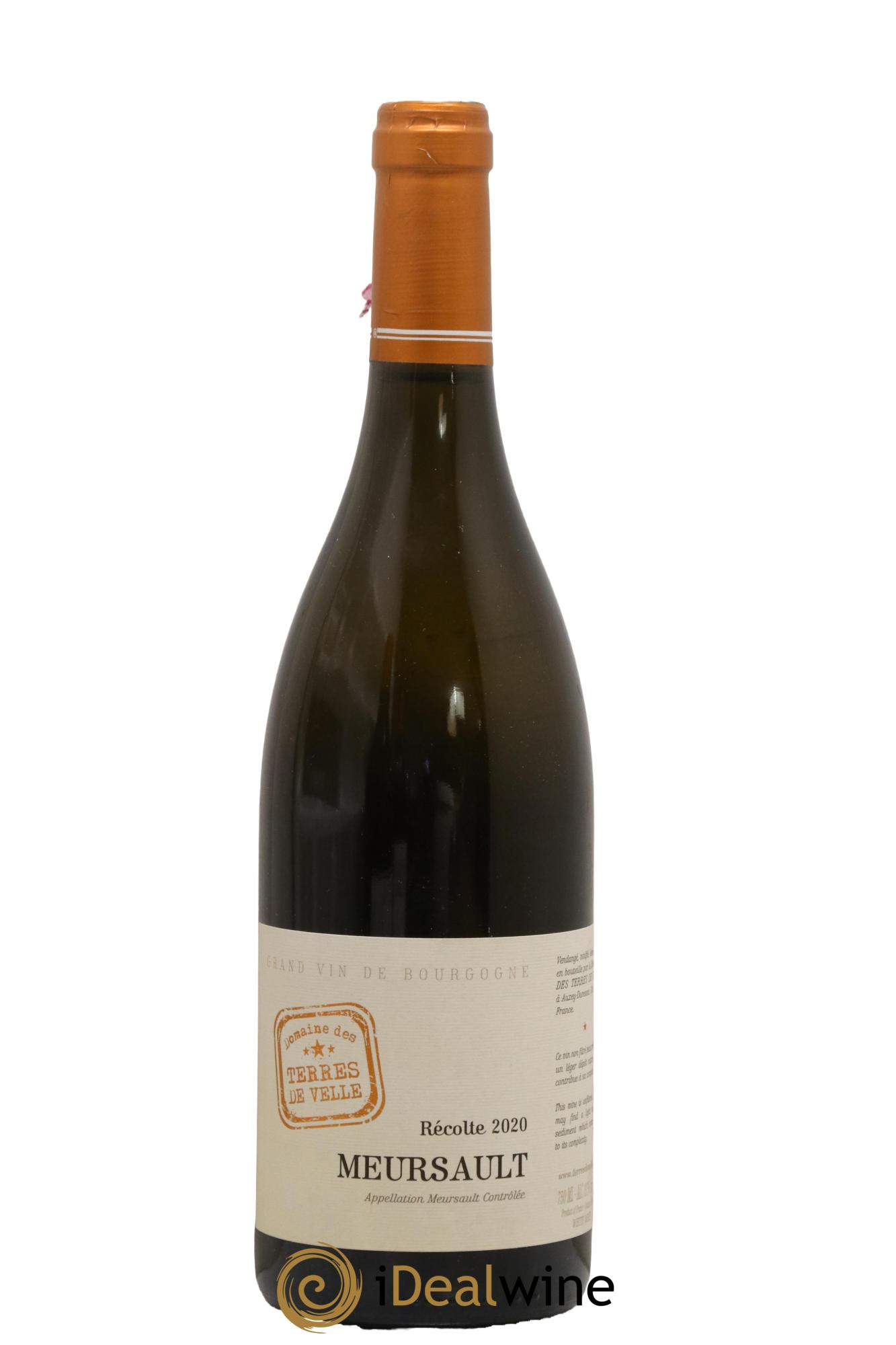 Meursault Terres de Velle 2020 - Lot de 1 bouteille - 0