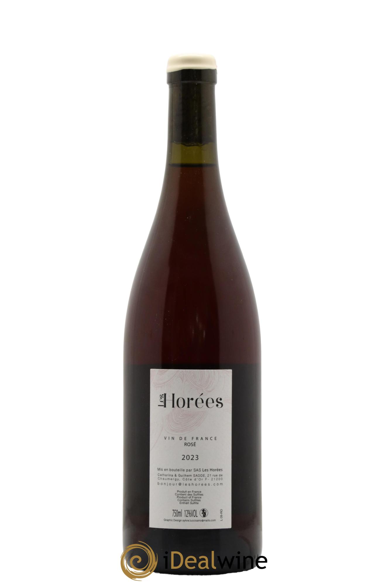 Bourgogne Rosé Bonheur Les Horées 2023 - Lot de 1 bouteille - 1