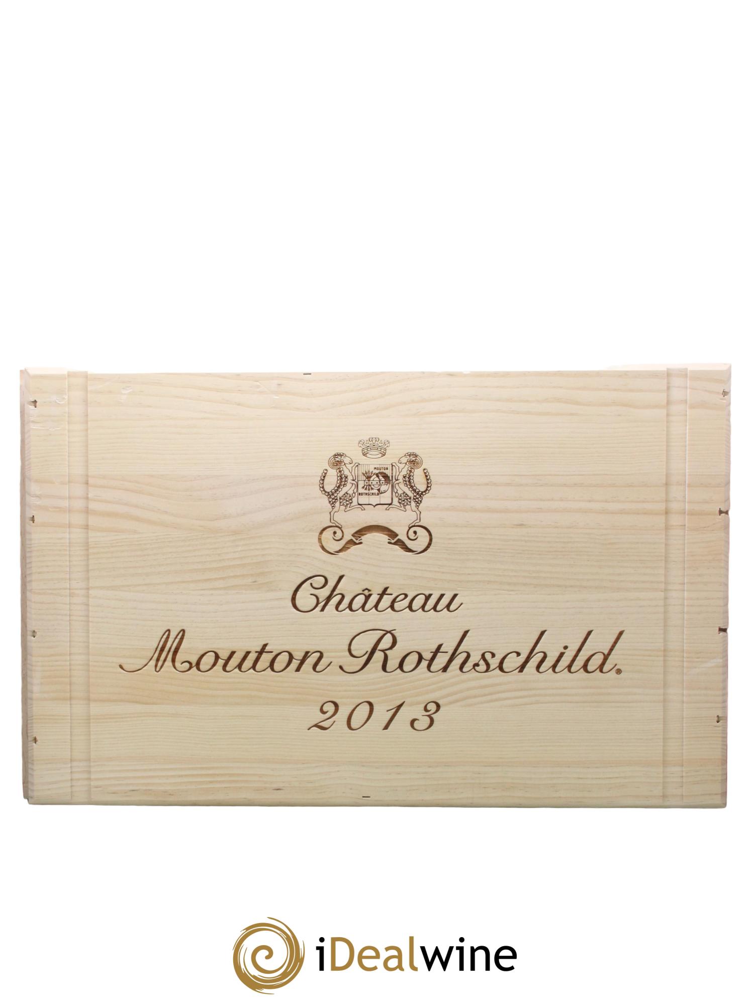 Château Mouton Rothschild 1er Grand Cru Classé 2013 - Lot de 6 bouteilles - 6