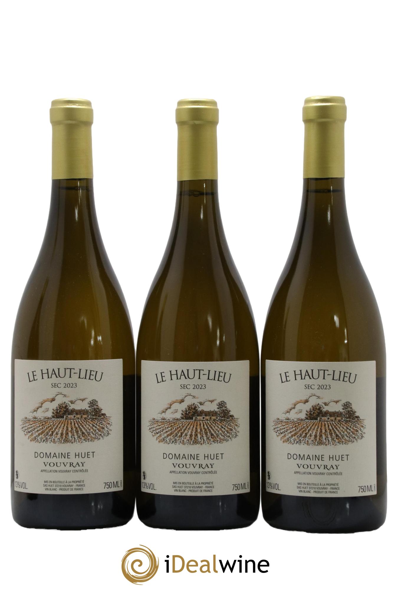 Vouvray Le Haut-Lieu Sec Domaine Huet 2023 - Lot de 3 bouteilles - 0