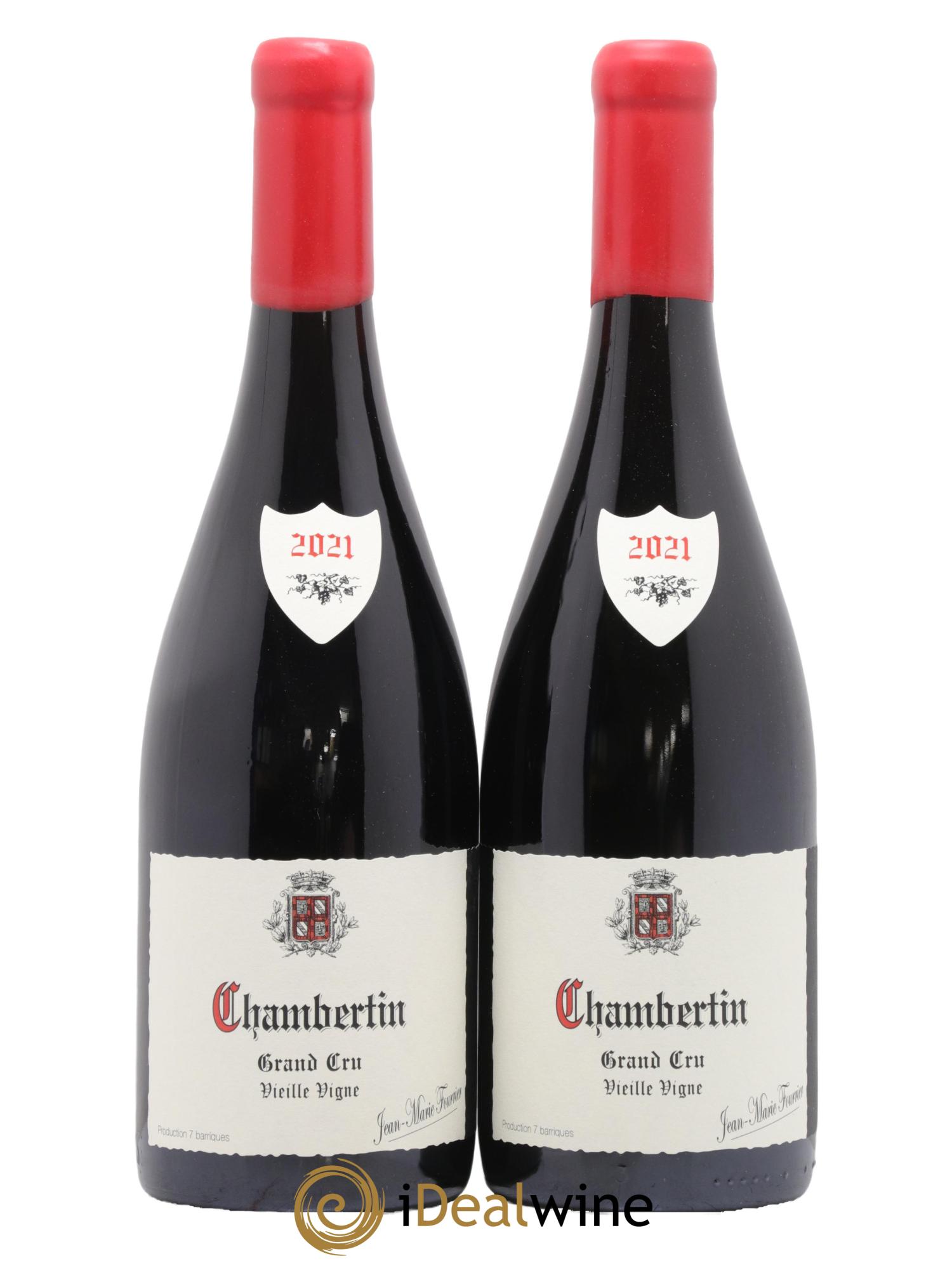 Chambertin Grand Cru Vieille Vigne Fourrier (Domaine) 2021 - Lot de 2 bouteilles - 0