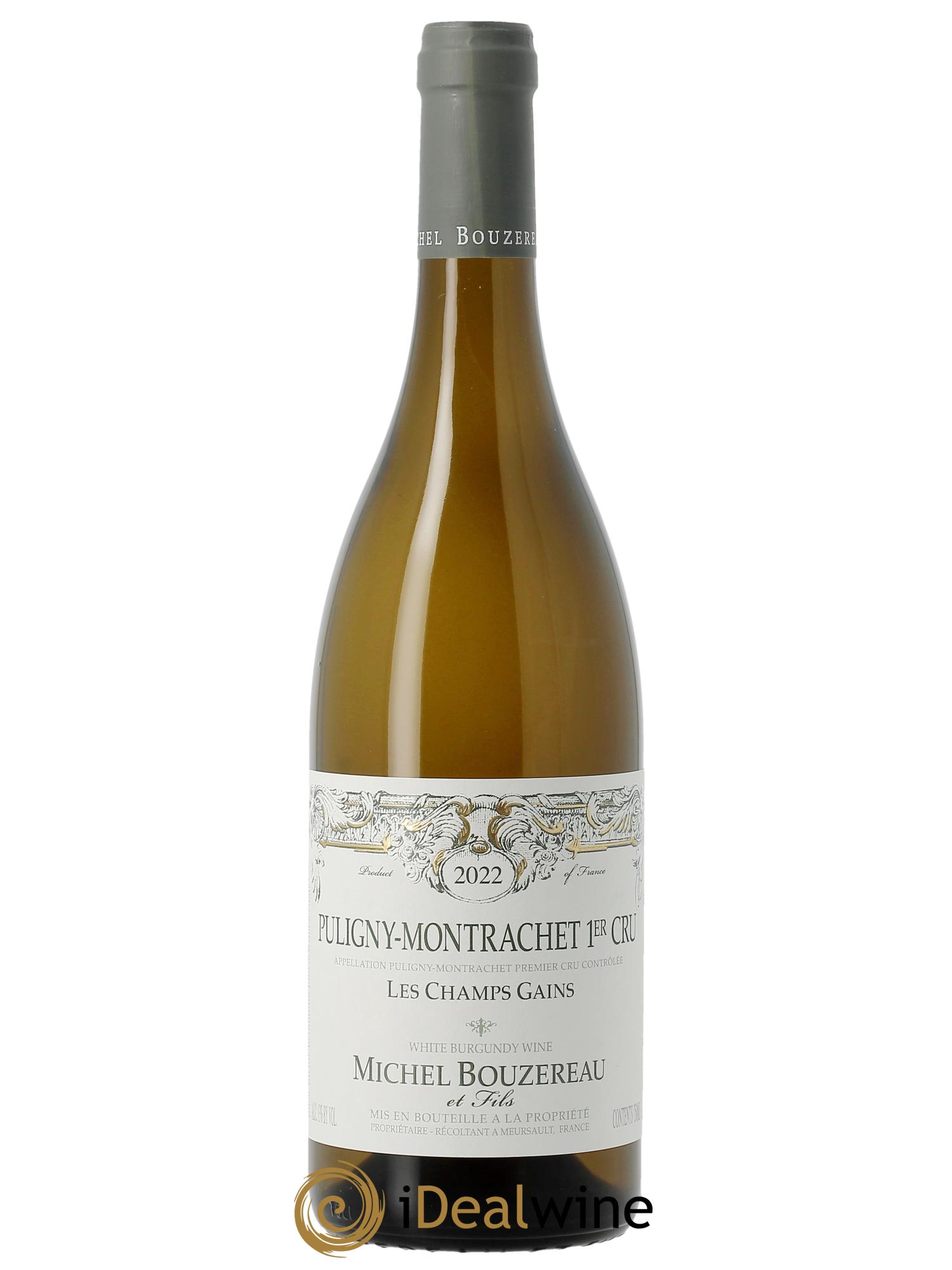 Puligny-Montrachet 1er Cru Les Champs Gains Michel Bouzereau et Fils (Domaine) 2022 - Posten von 1 Flasche - 0