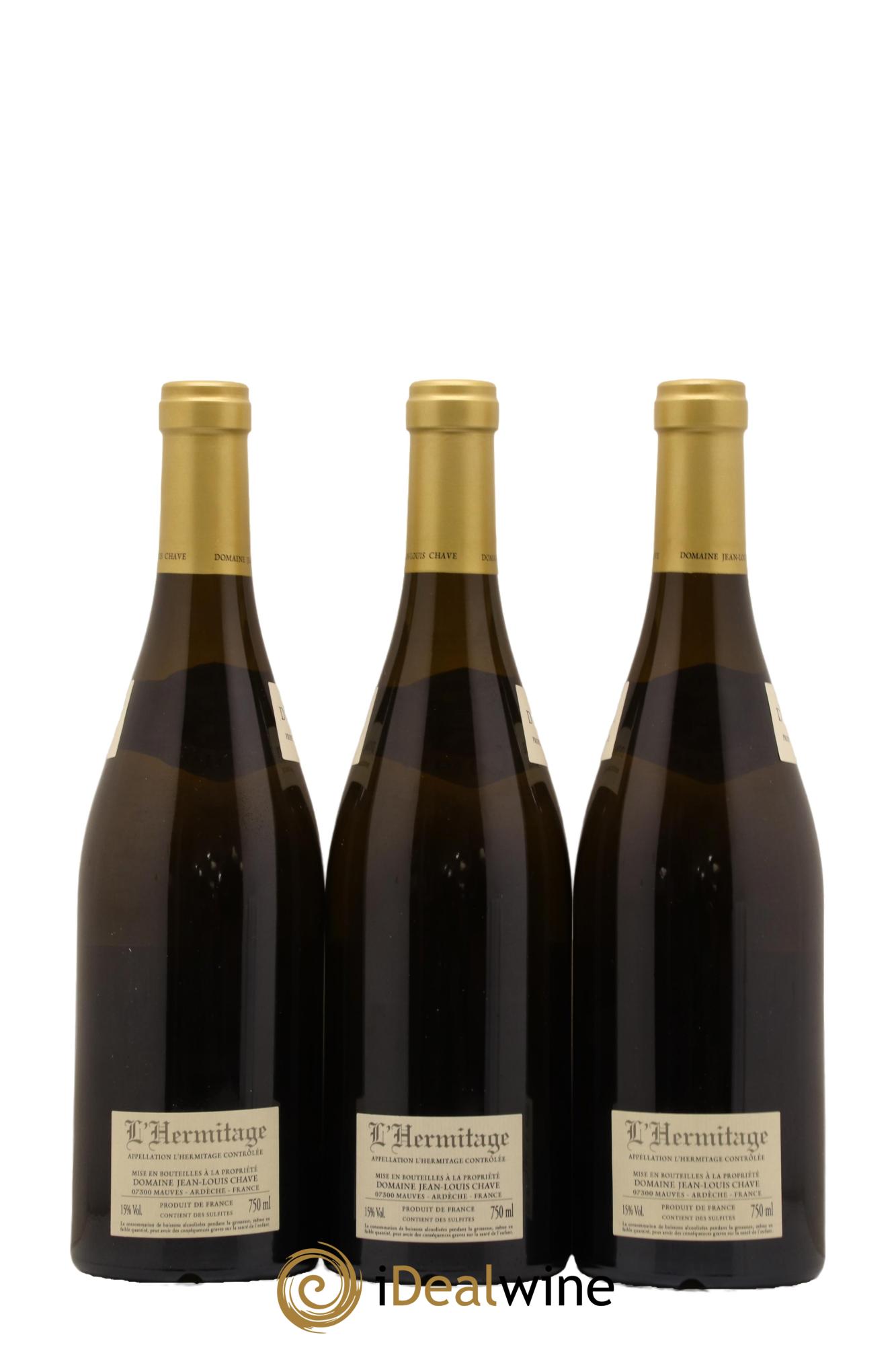 Hermitage Jean-Louis Chave 2019 - Lot de 3 bouteilles - 1