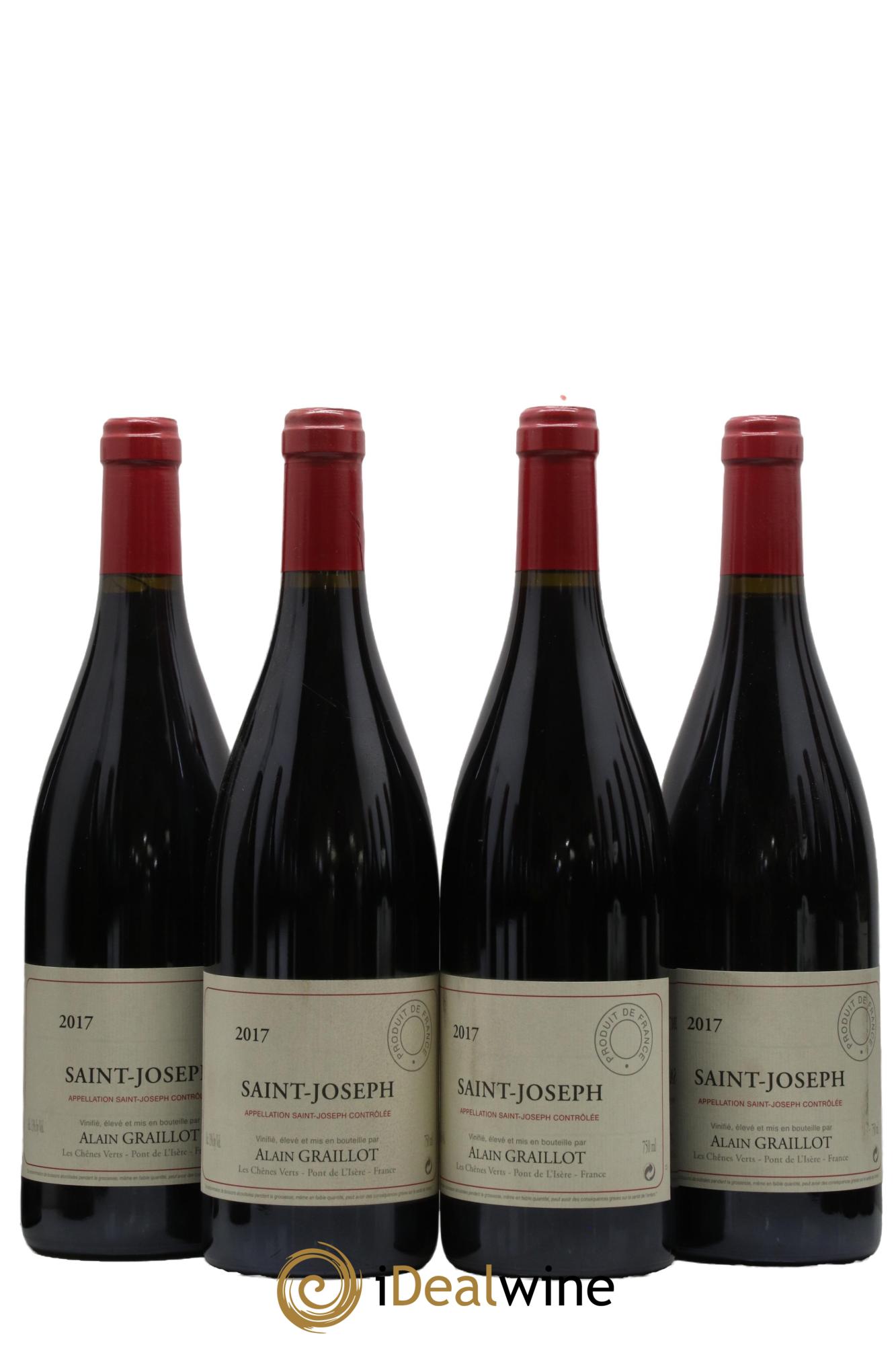 Saint-Joseph Domaine Graillot 2017 - Lotto di 4 bottiglie - 0