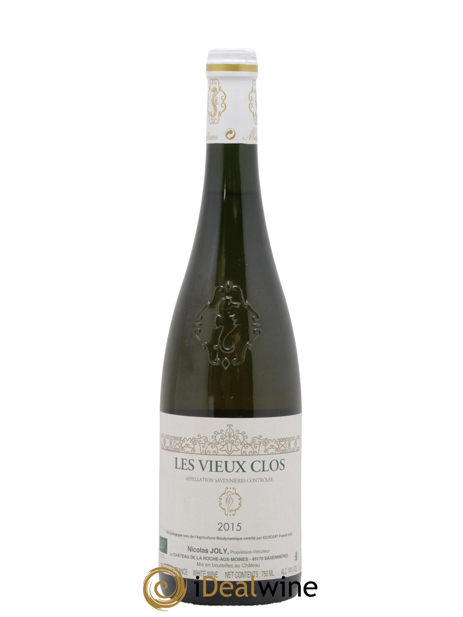 Savennières Les Vieux Clos Vignobles de la Coulée de Serrant - Nicolas Joly 2015 - Lot of 1 bottle - 0