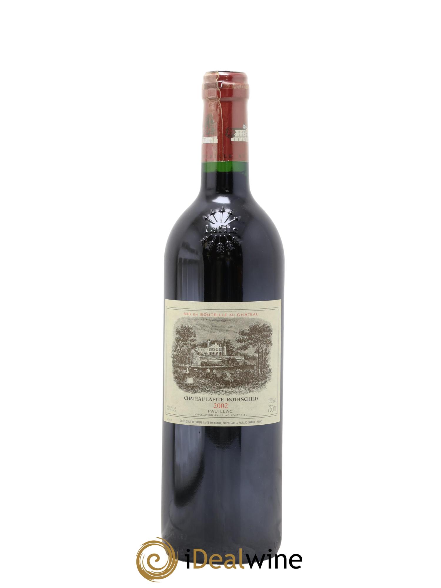 Château Lafite Rothschild 1er Grand Cru Classé 2002 - Lotto di 1 bottiglia - 0