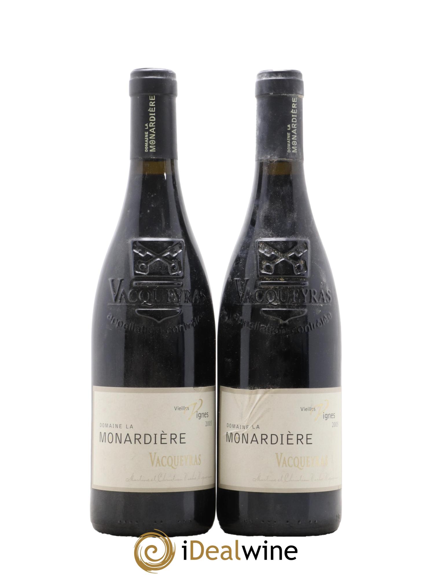 Vacqueyras Vieilles Vignes La Monardière (Domaine) 2005 - Lot de 2 bouteilles - 0