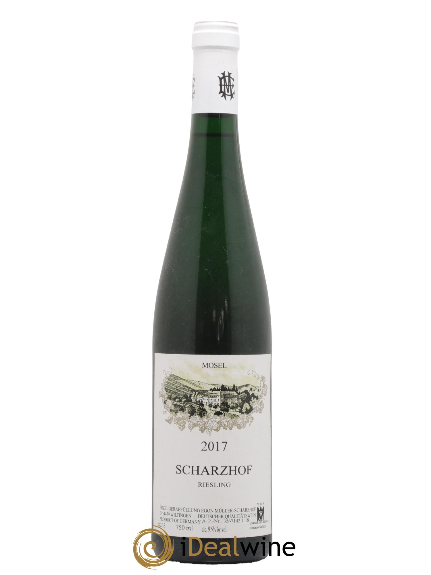 Riesling Scharzhof Egon Muller 2017 - Lot of 1 bottle - 0