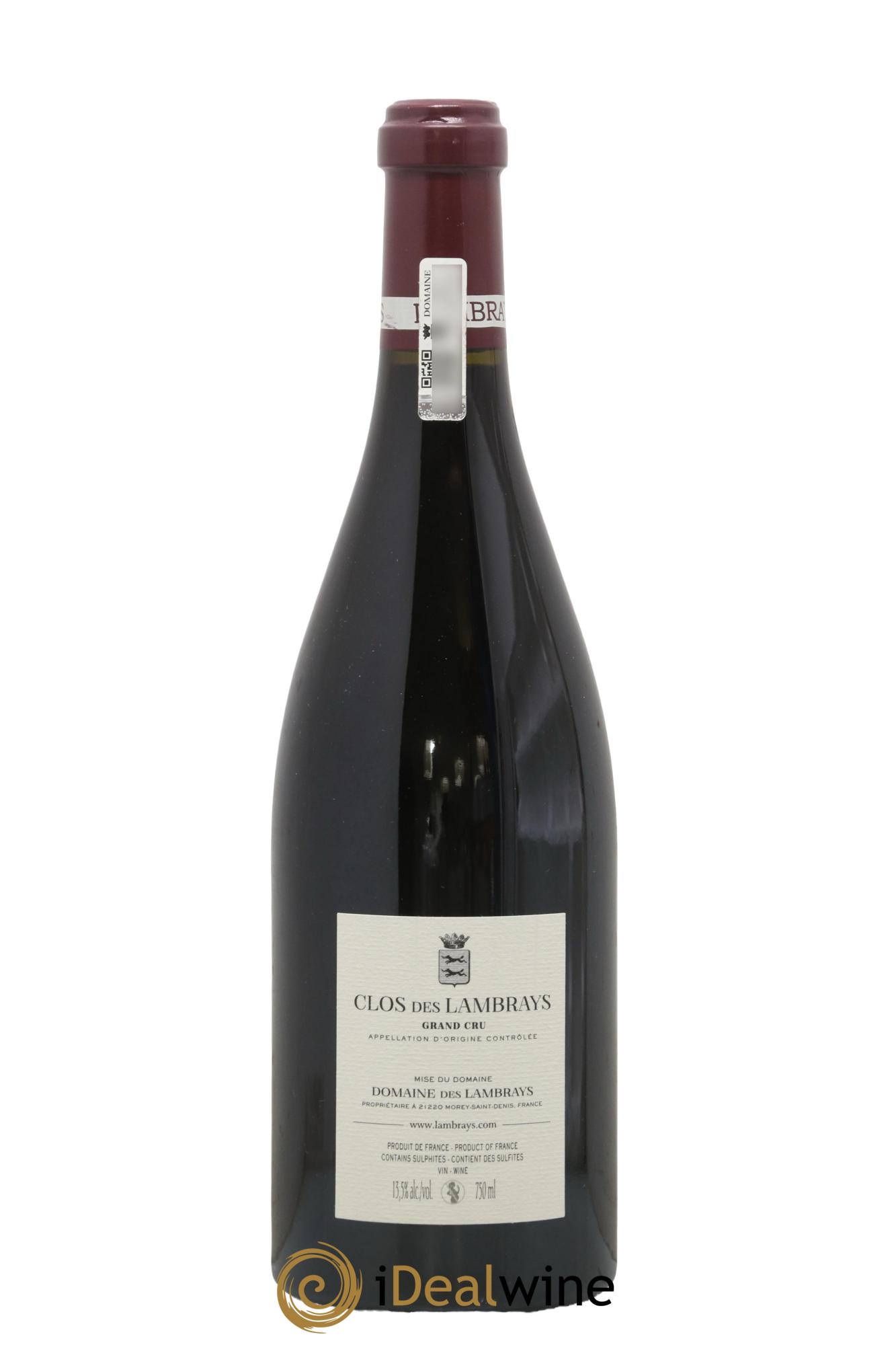 Clos des Lambrays Grand Cru Domaine des Lambrays 2020 - Lot of 1 bottle - 1
