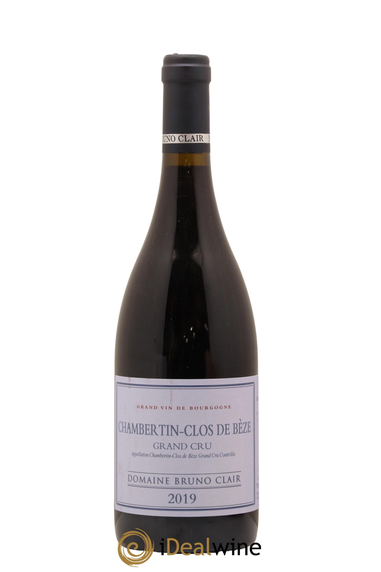 Chambertin Clos de Bèze Grand Cru Bruno Clair (Domaine) 2019 - Lot de 1 bouteille - 0