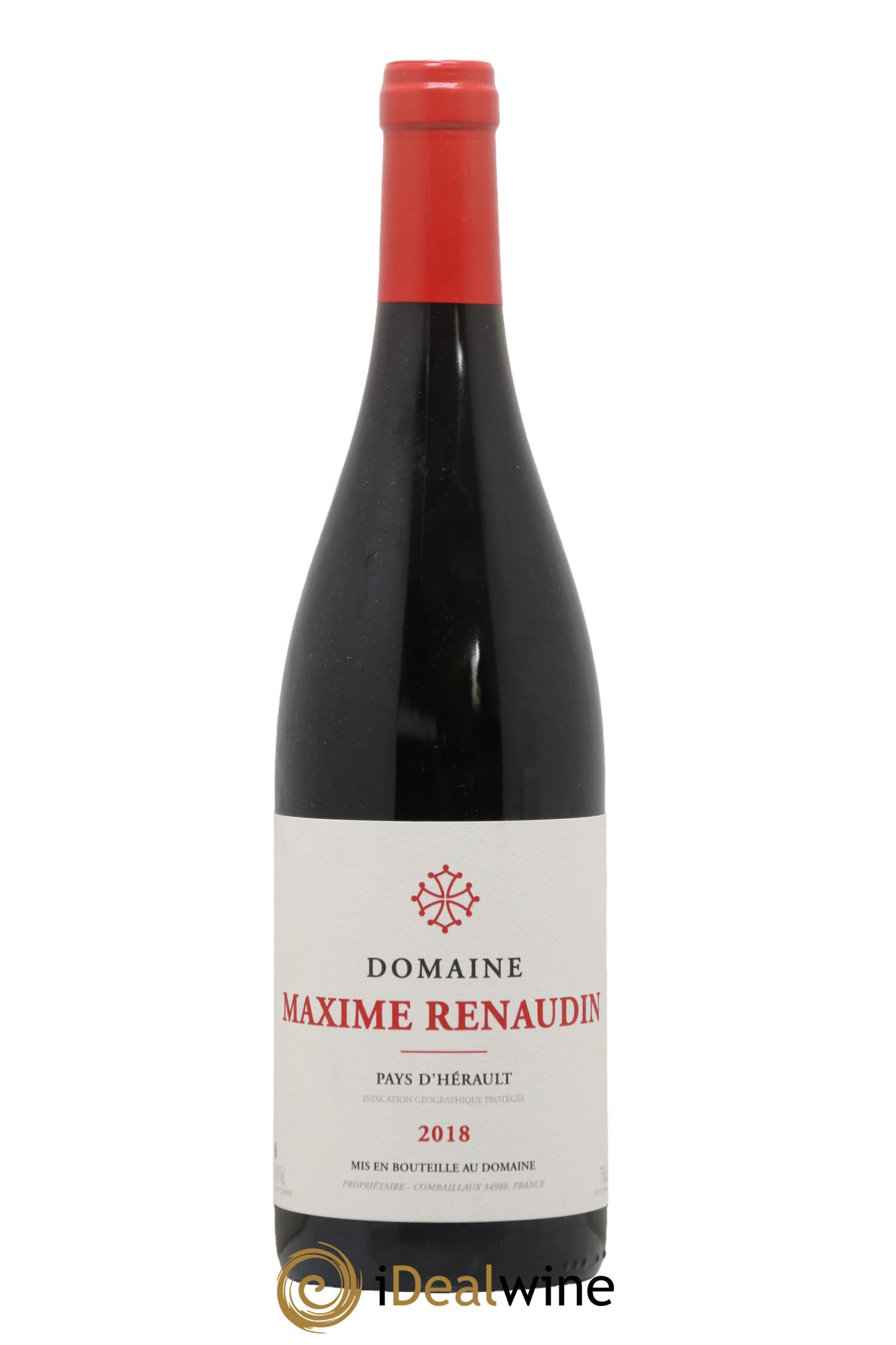 Pays d'Hérault Maxime Renaudin 2018 - Lot de 1 bouteille - 0