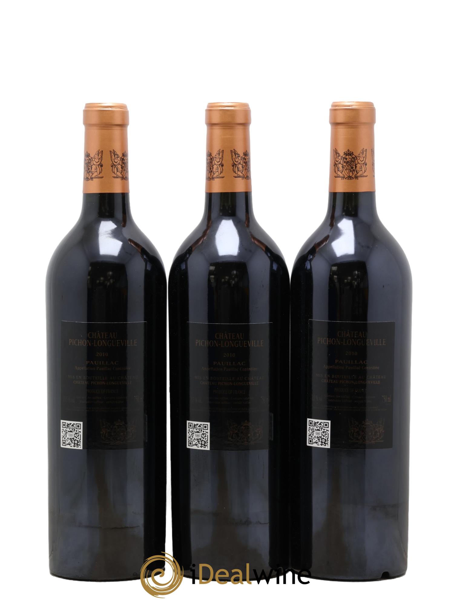 Pichon Longueville Baron 2ème Grand Cru Classé 2010 - Lotto di 6 bottiglie - 4