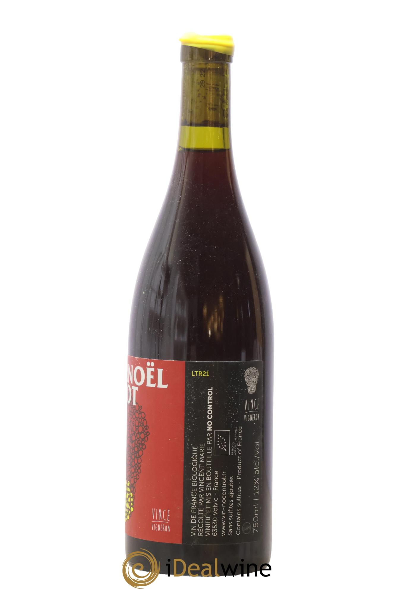 Vin de France Tournoël Riot Vincent Marie - No Control 2021 - Lotto di 1 bottiglia - 1