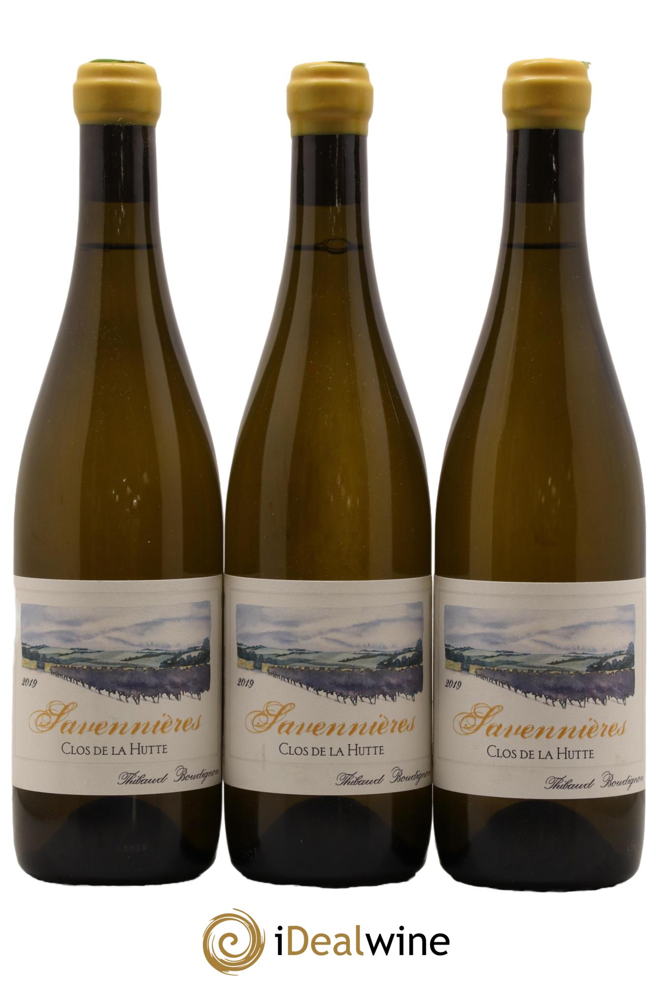 Savennières Clos de la Hutte Thibaud Boudignon 2019 - Lot de 3 bouteilles - 0