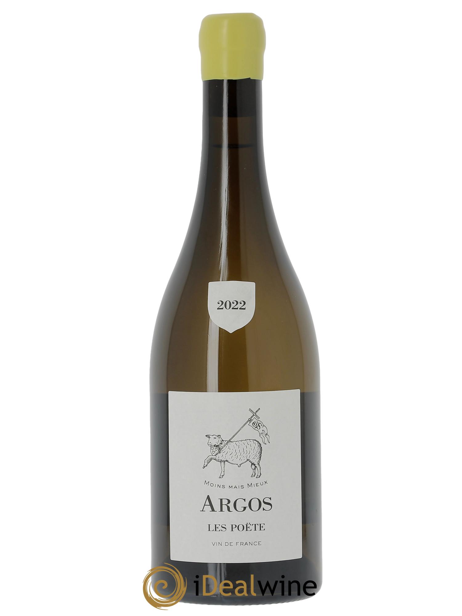 Vin de France (anciennement Quincy) Argos Les Poëte 2022 - Lot de 1 bouteille - 0