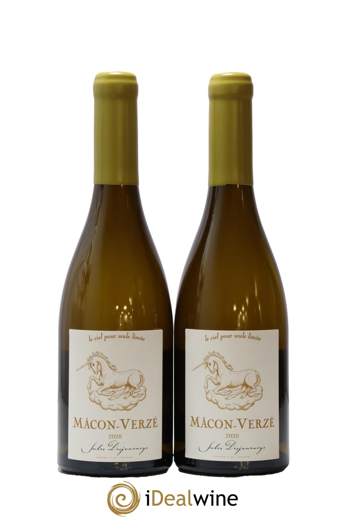 Mâcon-Verzé Jules Desjourneys 2020 - Lot de 2 bouteilles - 0