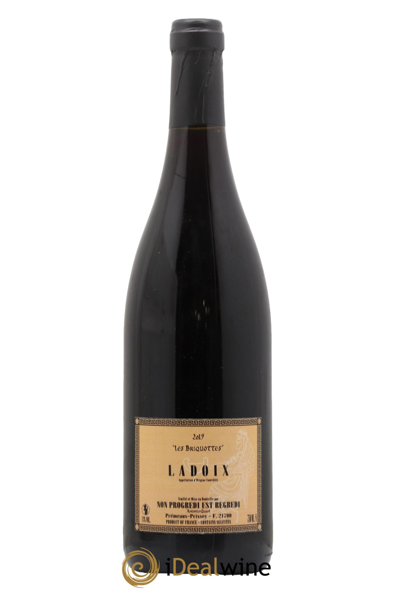 Ladoix Les Briquottes Antonio Quari 2019 - Lot de 1 bouteille - 1