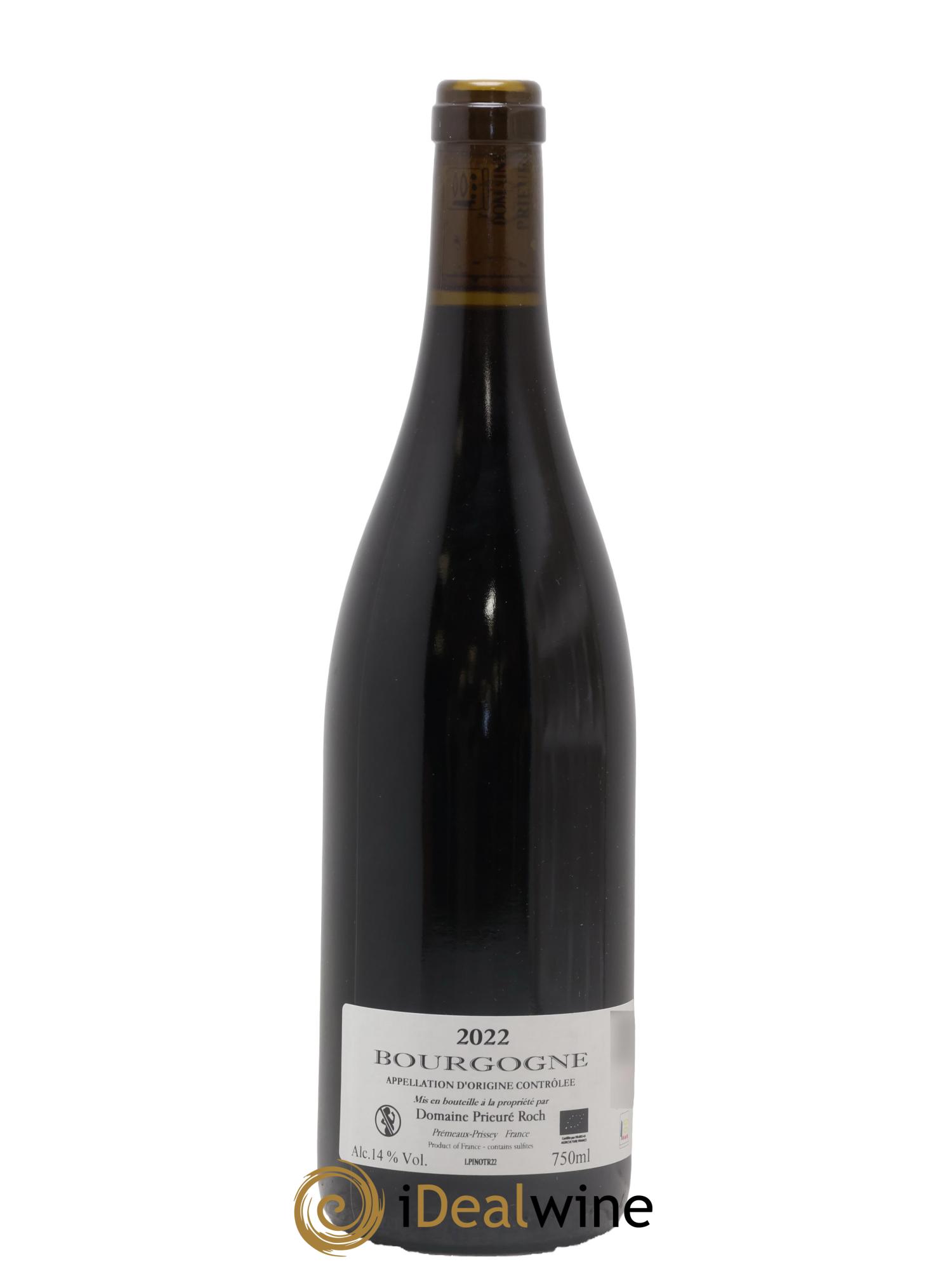 Bourgogne Pinoterie Prieuré Roch 2022 - Lot de 1 bouteille - 1