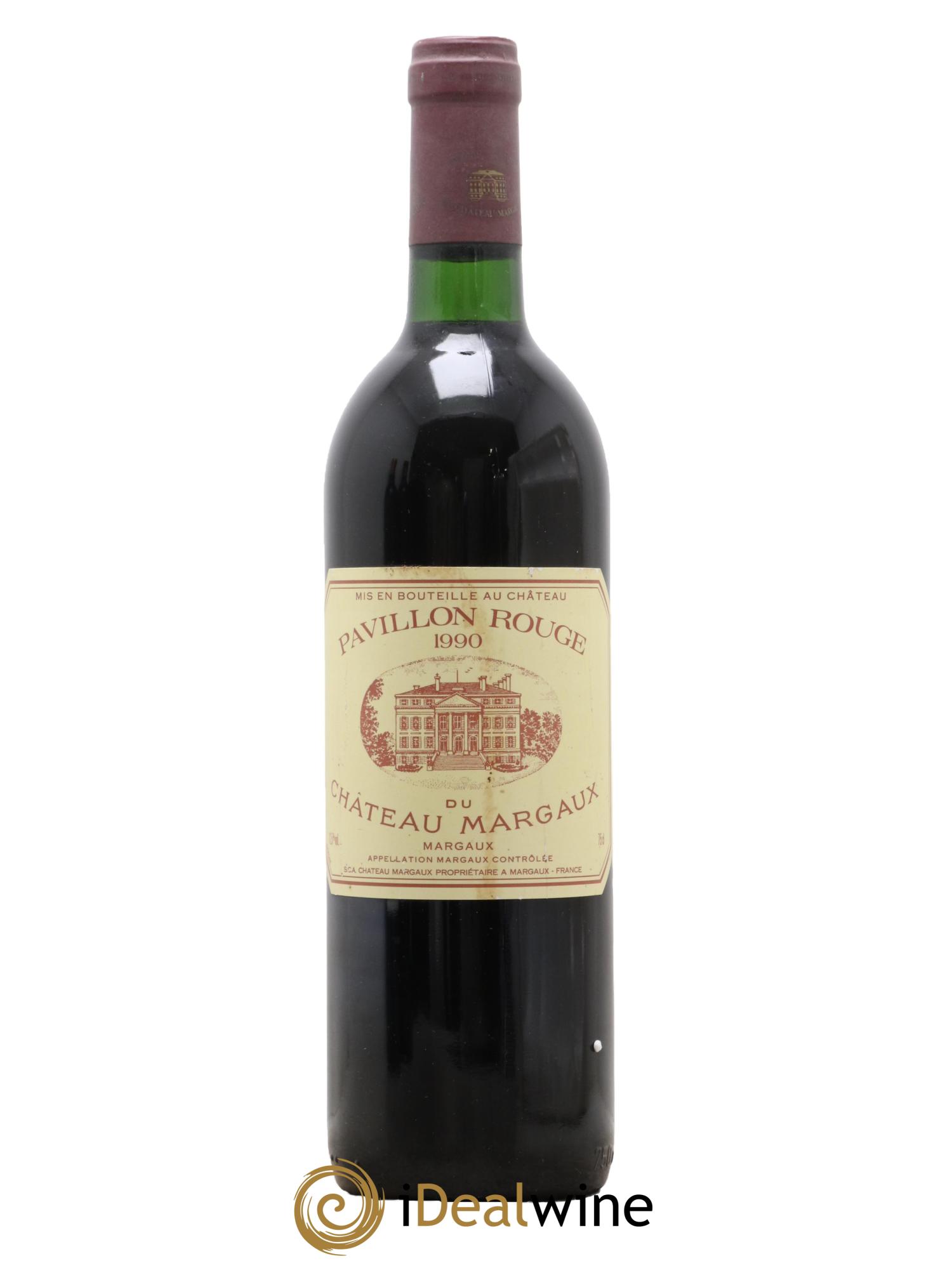 Pavillon Rouge du Château Margaux Second Vin 1990 - Lot de 1 bouteille - 0