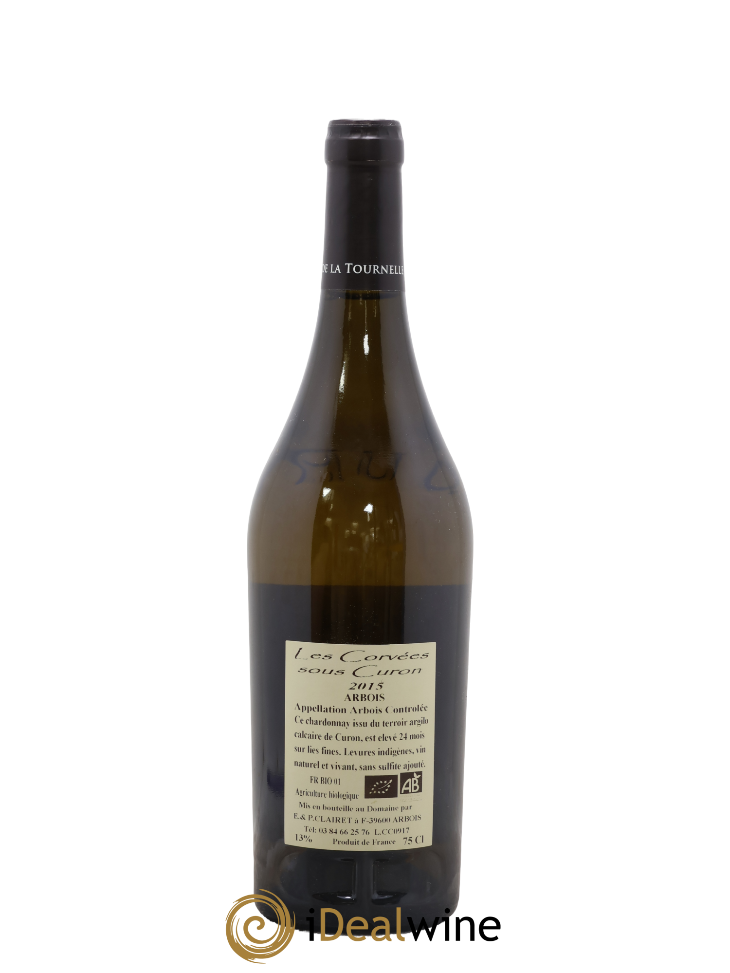 Arbois Les Corvées sous Curon Domaine de la Tournelle 2015 - Lot de 1 bouteille - 1