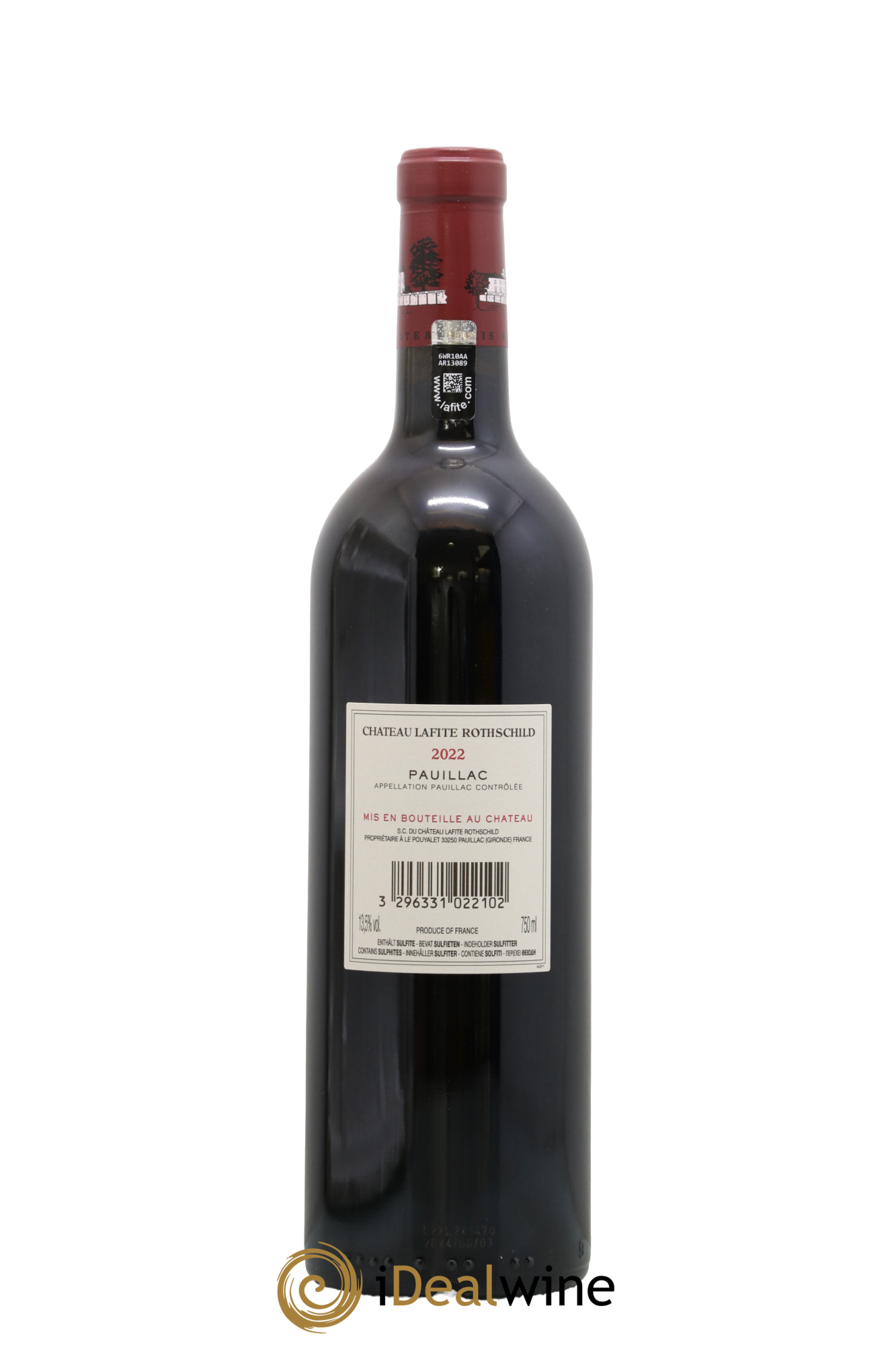Château Lafite Rothschild 1er Grand Cru Classé 2022 - Lot de 1 bouteille - 1