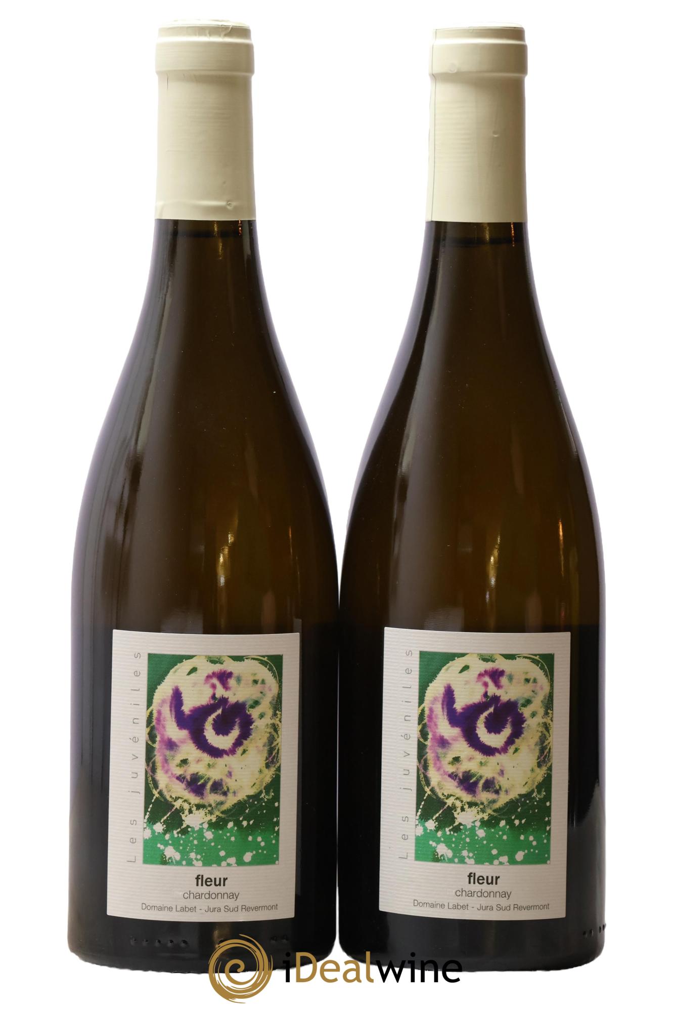 Côtes du Jura Chardonnay Fleur Romain - Julien - Charline Labet 2020 - Lot de 2 bouteilles - 0