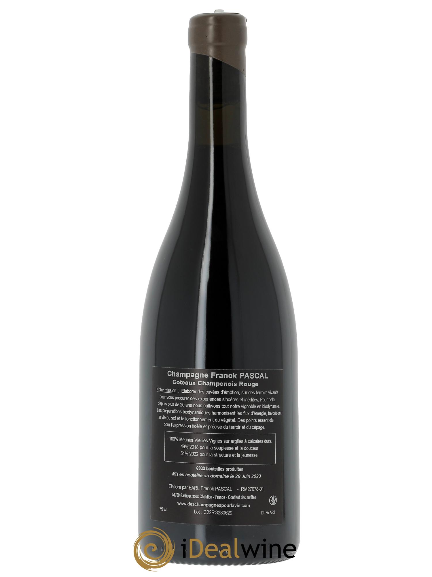 Confiance Franck Pascal - Lot de 1 bouteille - 1