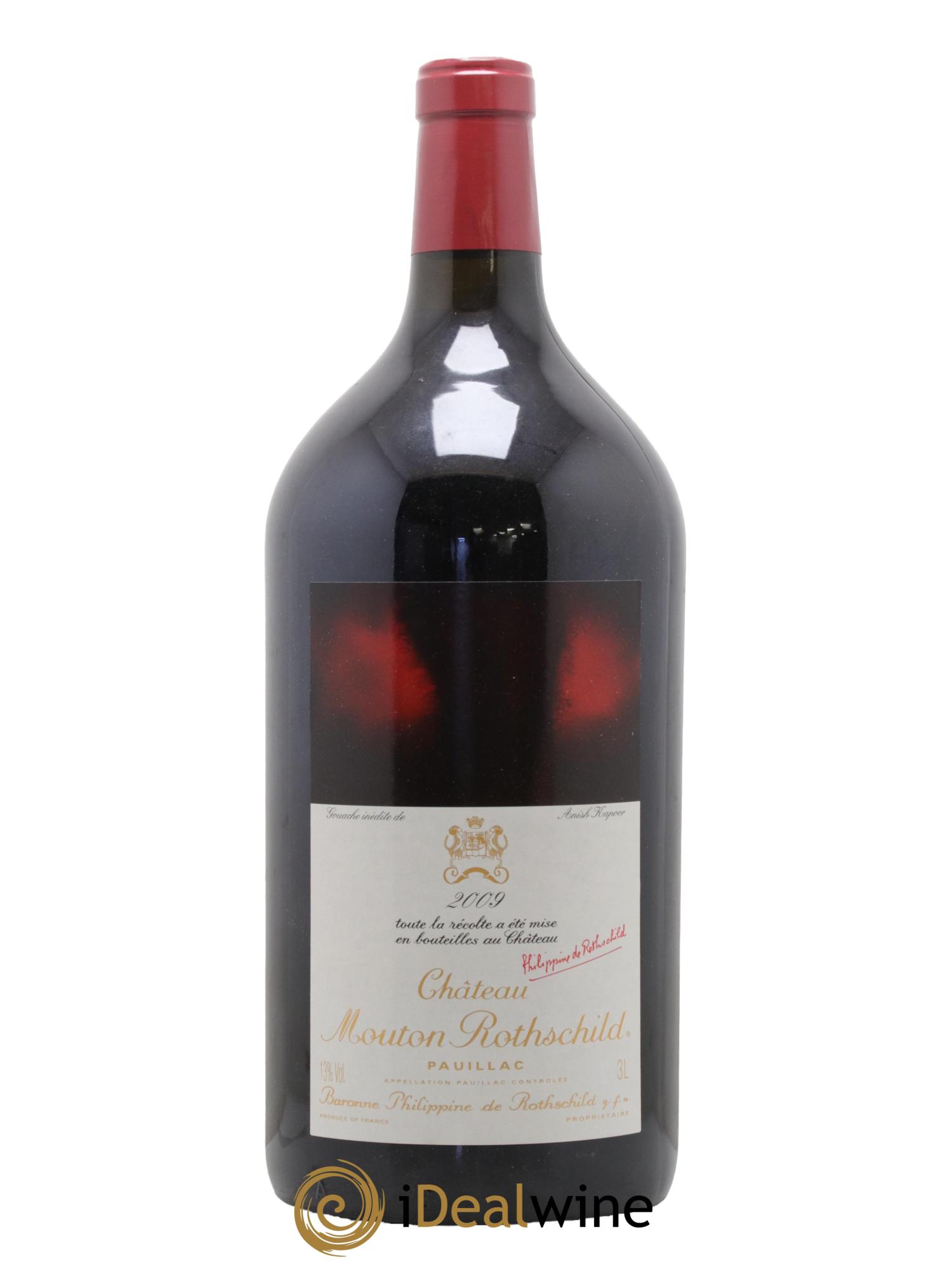 Château Mouton Rothschild 1er Grand Cru Classé 2009 - Lot de 1 double magnum - 0