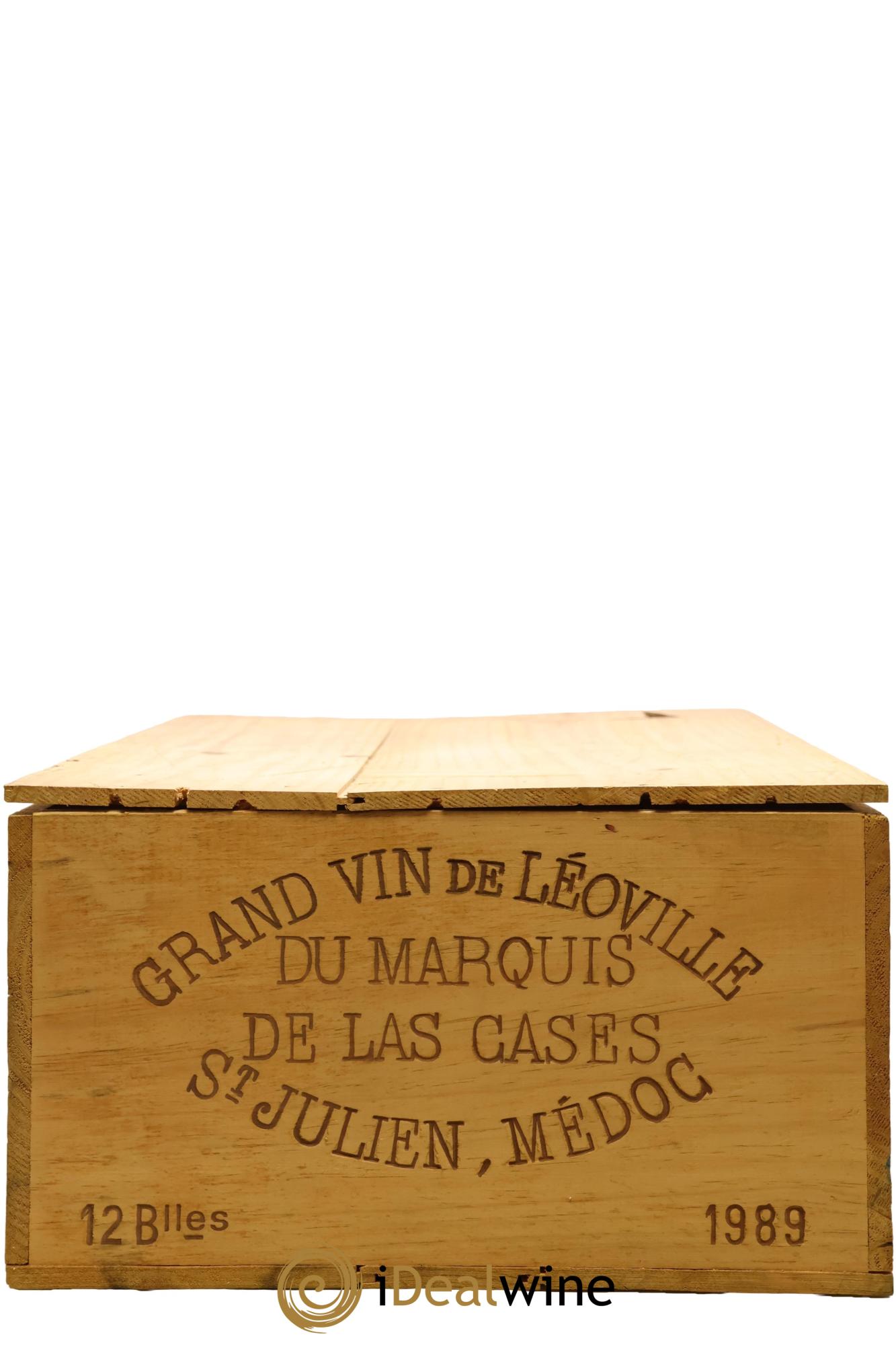 Château Léoville Las Cases 2ème Grand Cru Classé 1989 - Lot de 12 bouteilles - 6