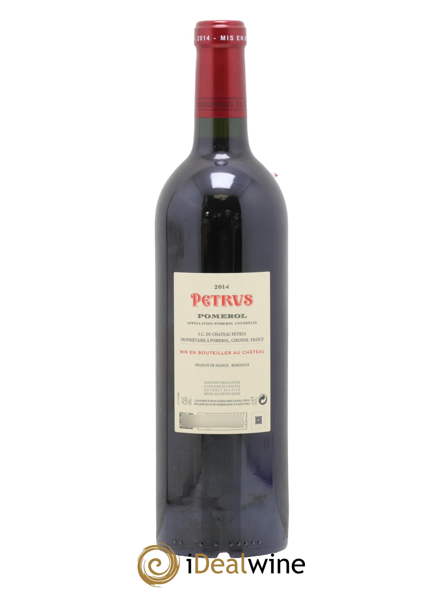 Petrus 2014 - Lot de 1 bouteille - 1