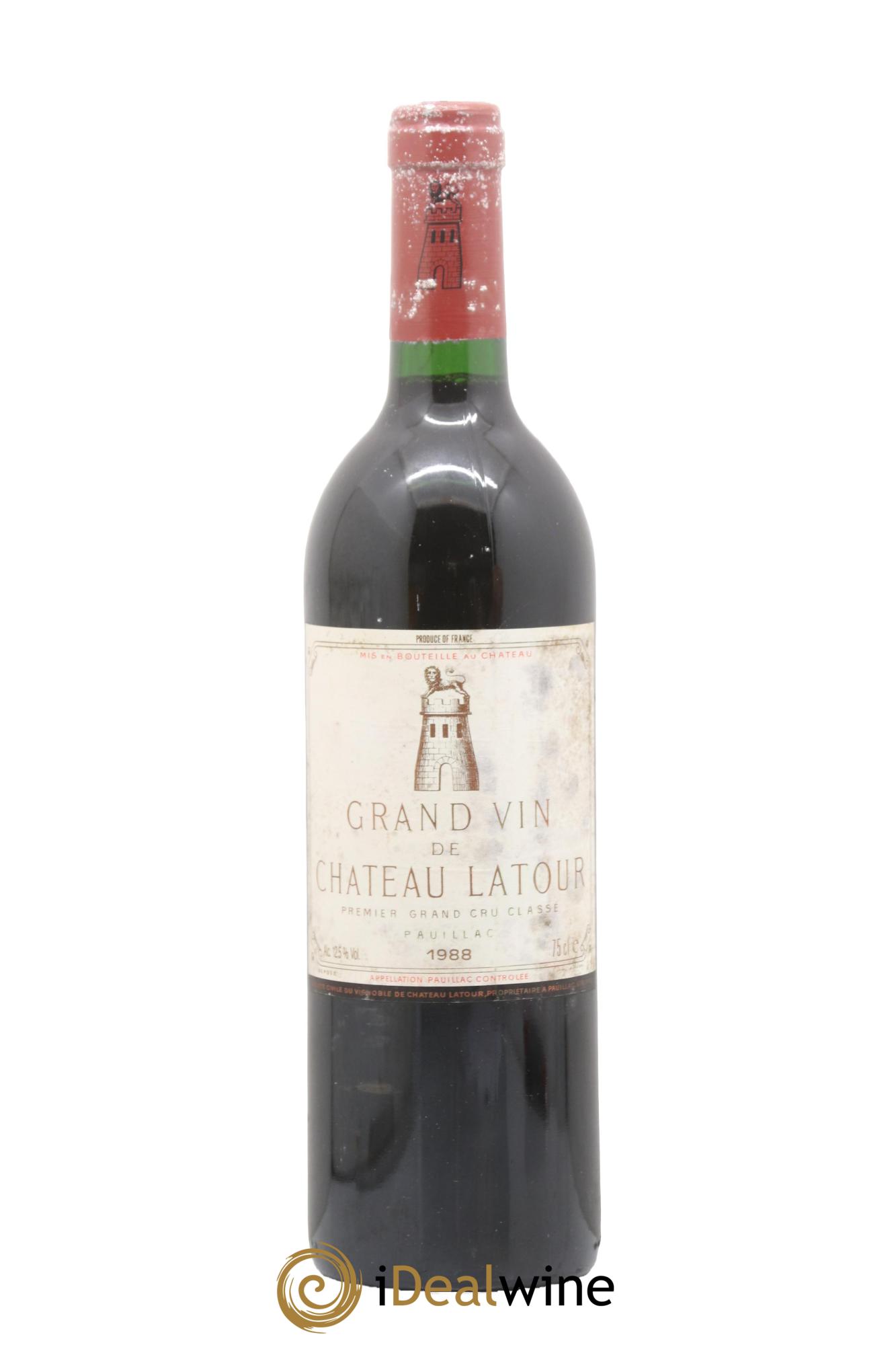 Château Latour 1er Grand Cru Classé 1988 - Posten von 1 Flasche - 0