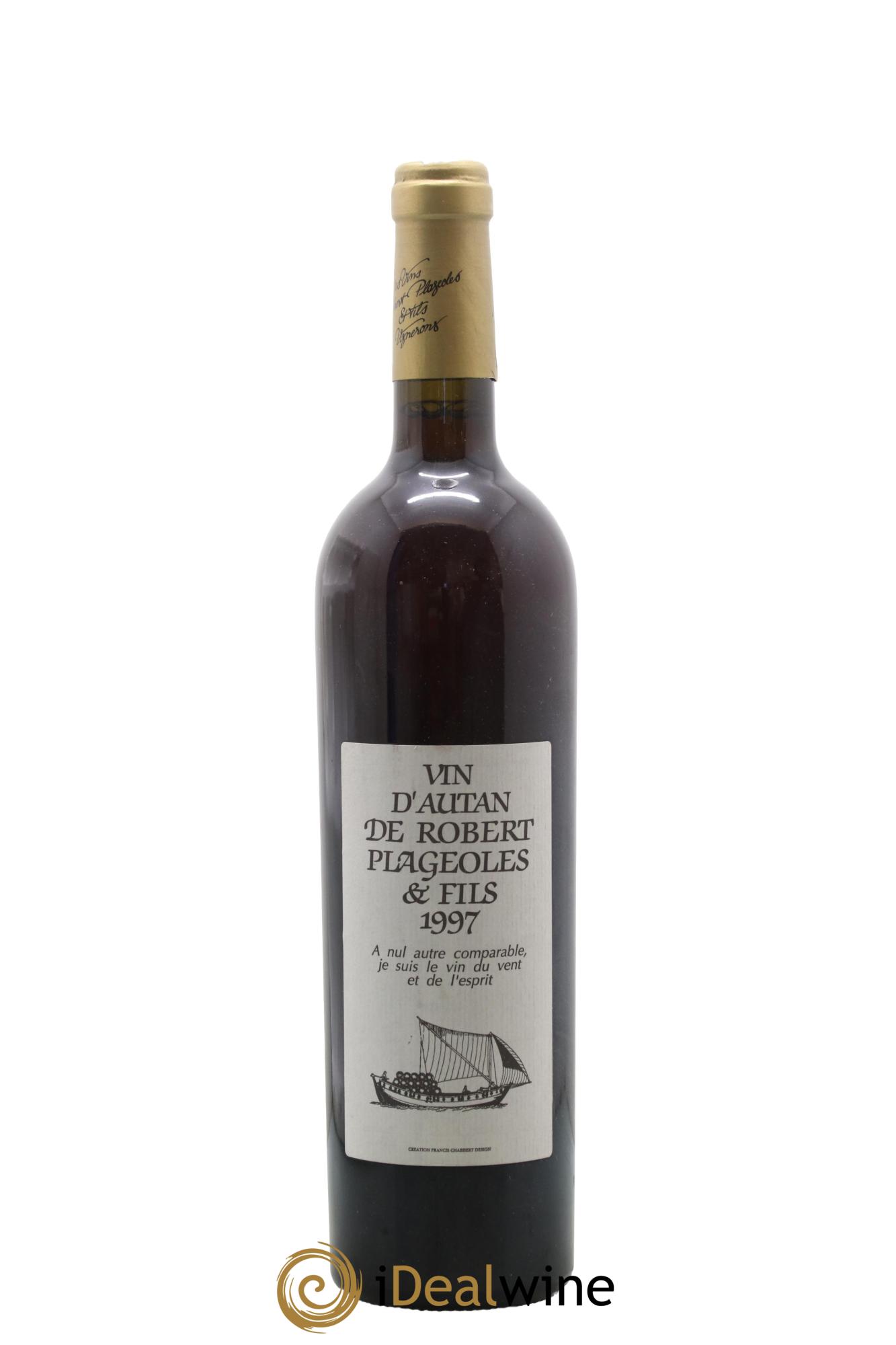 Gaillac Vin d'Autan Plageoles 1997 - Lot de 1 bouteille - 0