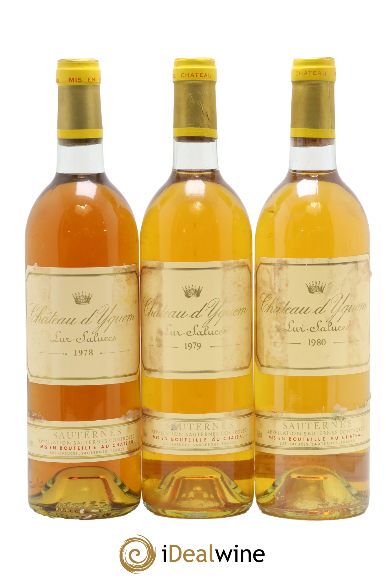 Château d' Yquem 1er Cru Classé Supérieur Verticale - Lot de 44 bouteilles - 1