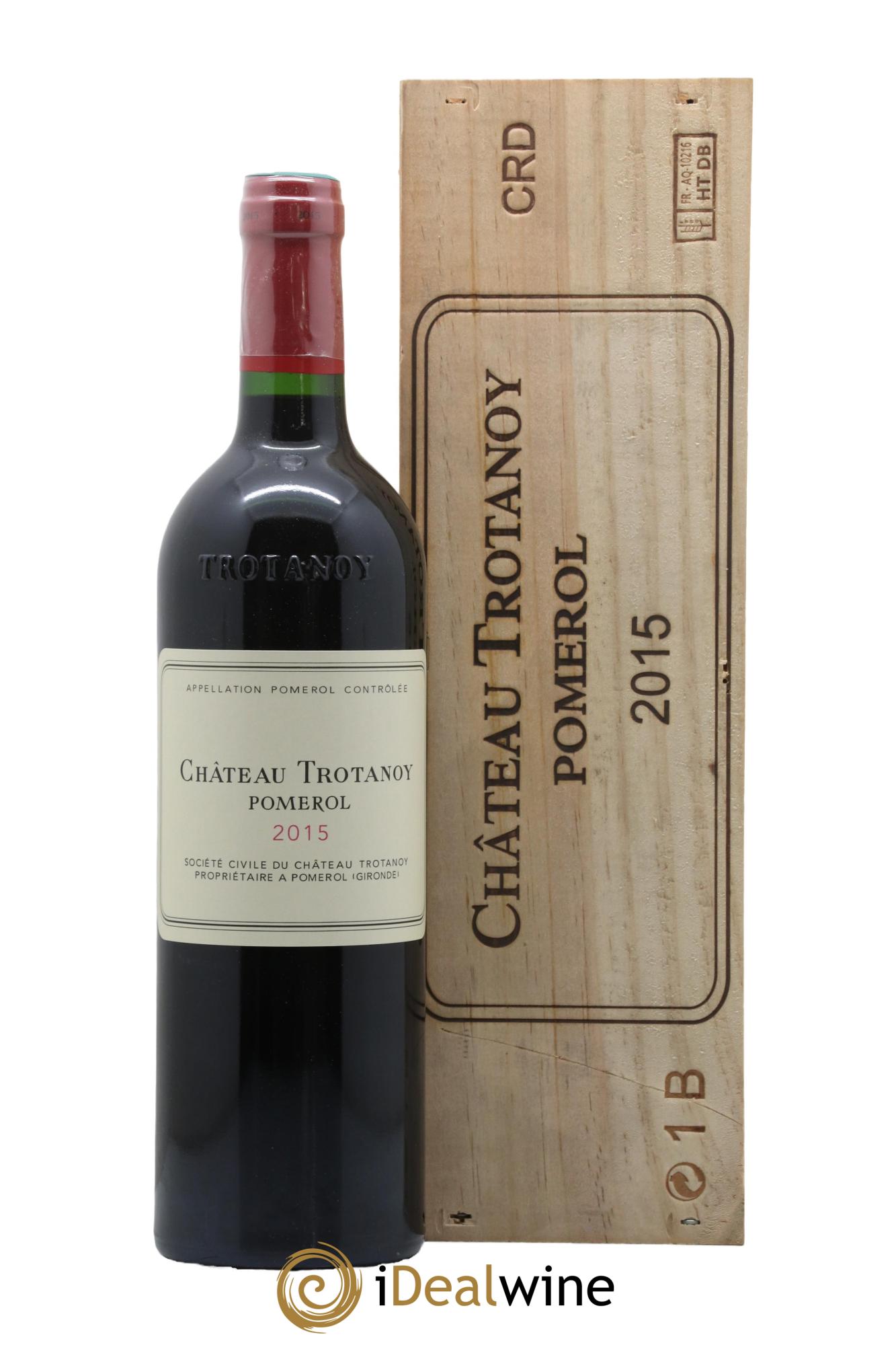 Château Trotanoy 2015 - Lot de 1 bouteille - 0