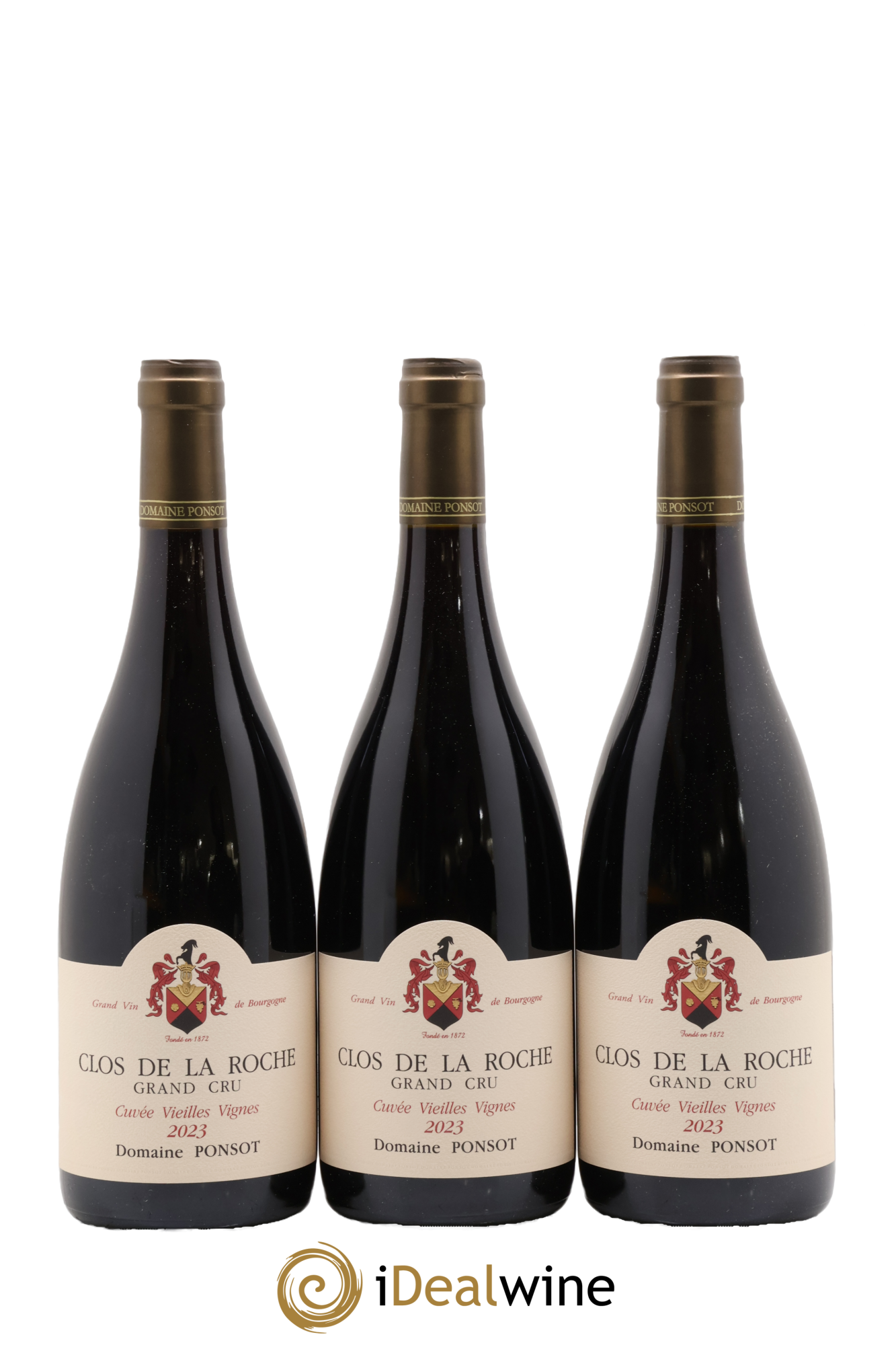 Clos de la Roche Grand Cru Vieilles Vignes Ponsot (Domaine) 2023 - Lot of 6 bottles - 3