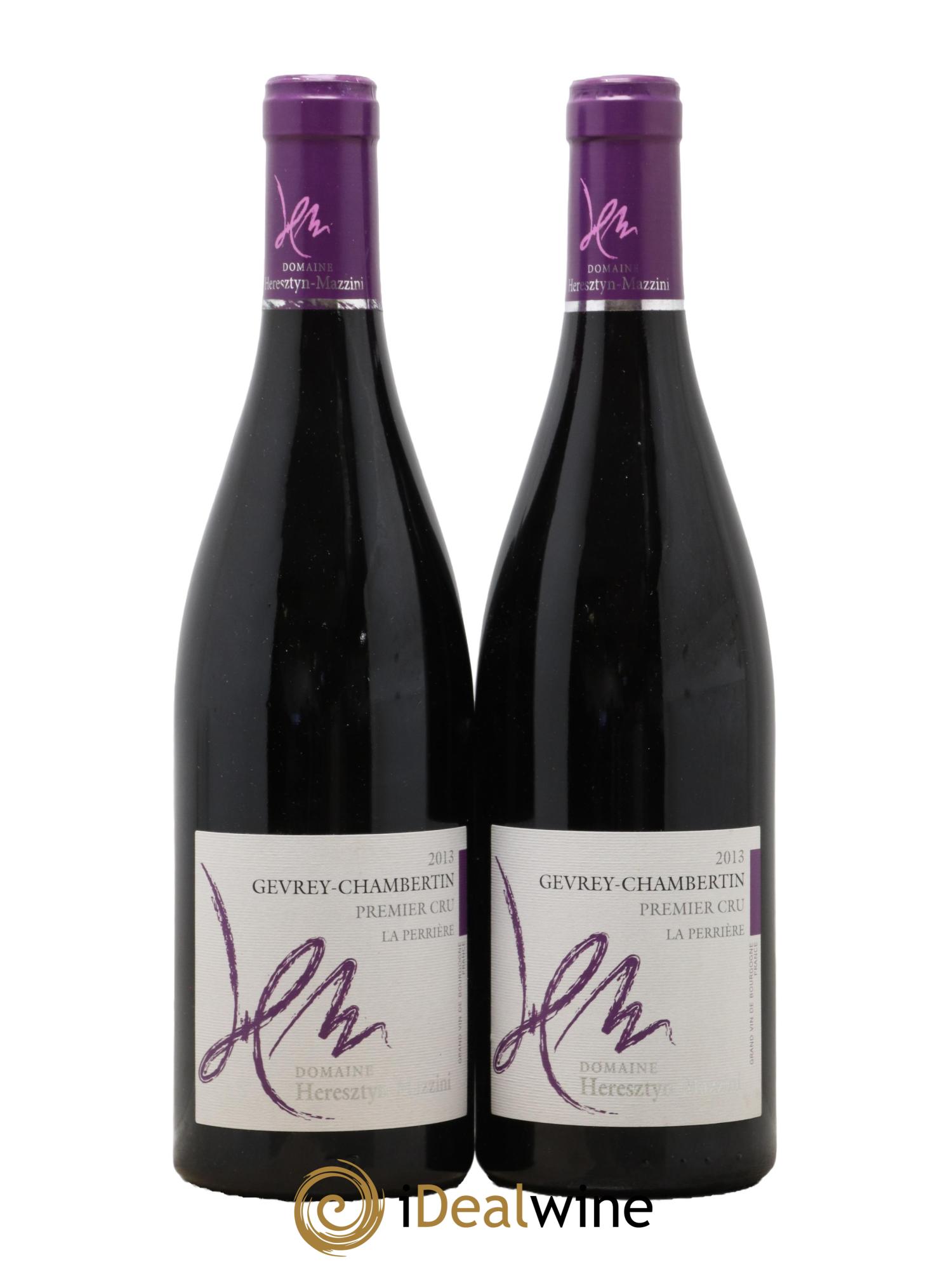 Gevrey-Chambertin 1er Cru Perrières Heresztyn-Mazzini 2013 - Lot de 2 bouteilles - 0