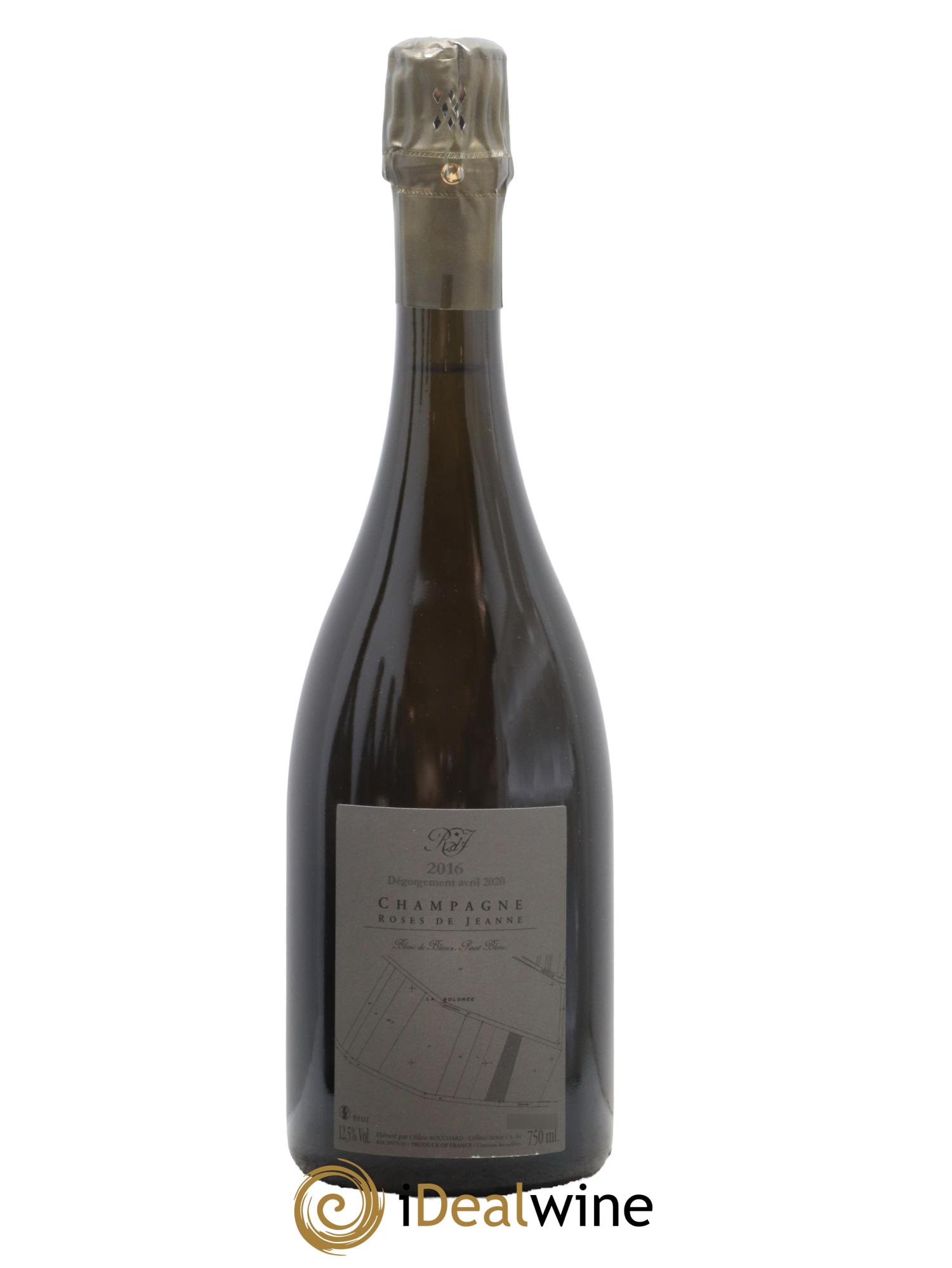 Roses de Jeanne La Bolorée Cédric Bouchard 2016 - Lot de 1 bouteille - 1