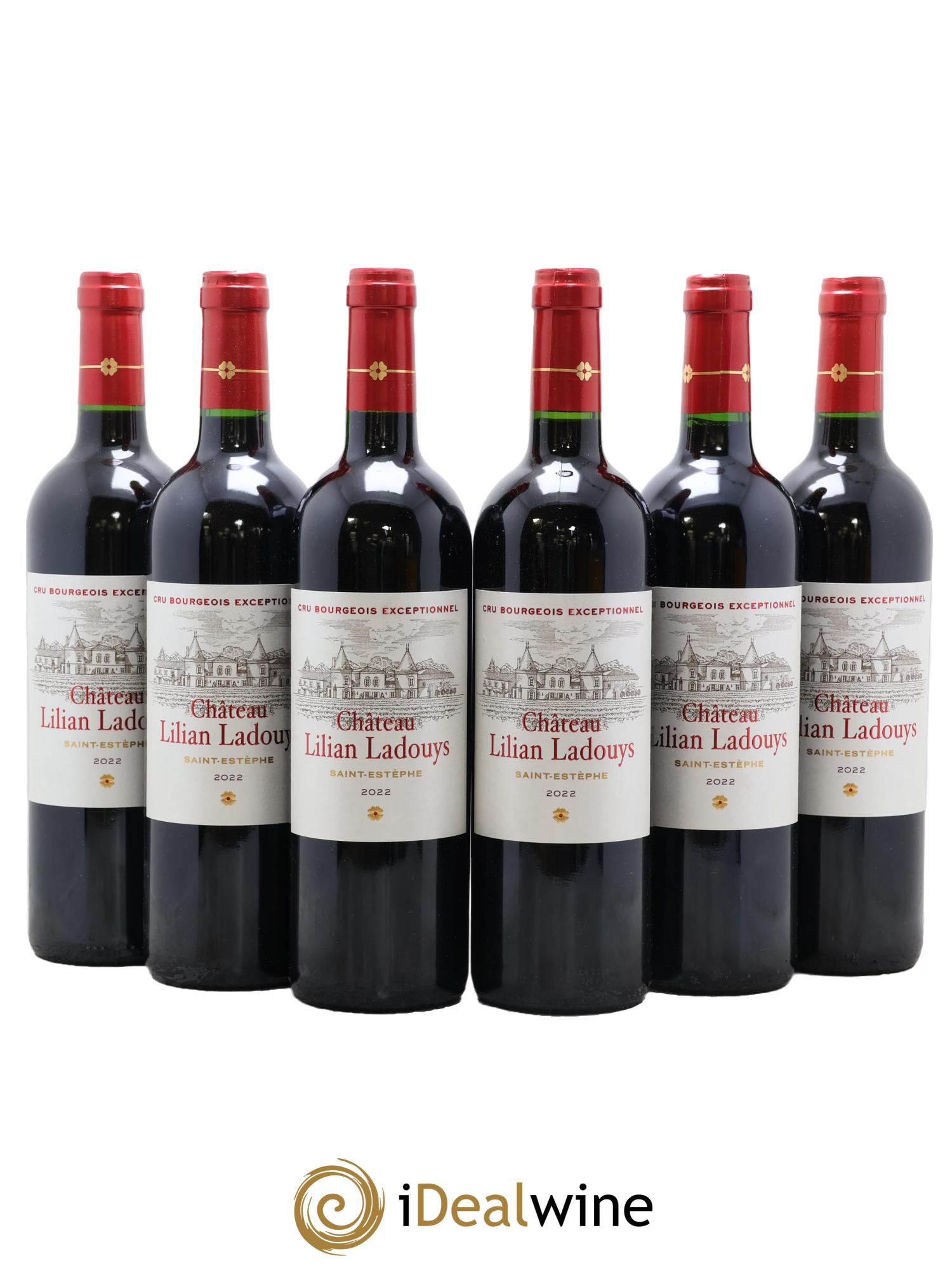 Château Lilian Ladouys Cru Bourgeois 2022 - Posten von 6 Flaschen - 0